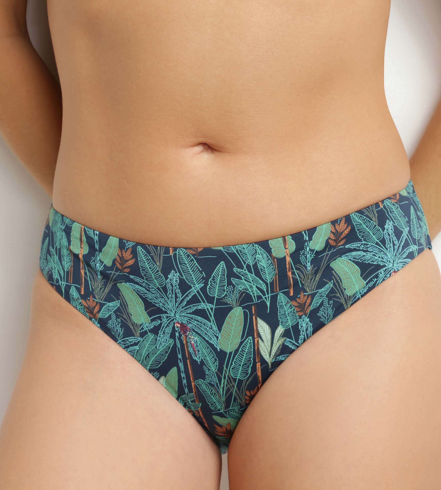 Bas de maillot de bain culotte motif tropical Dim Swimwear - Image 6