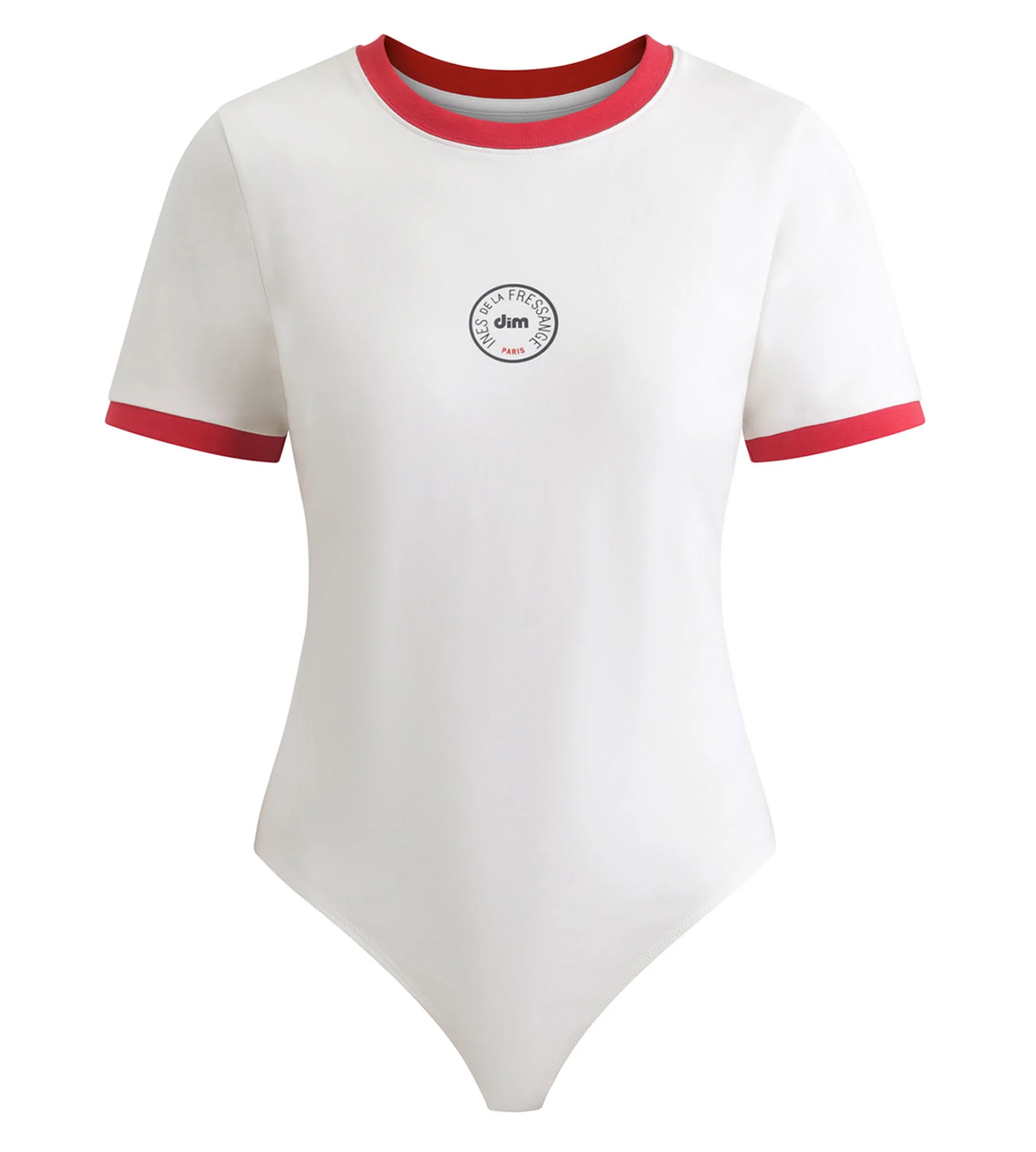 Body femme Nacre Rouge Dim x Ines de La Fressange - Image 5