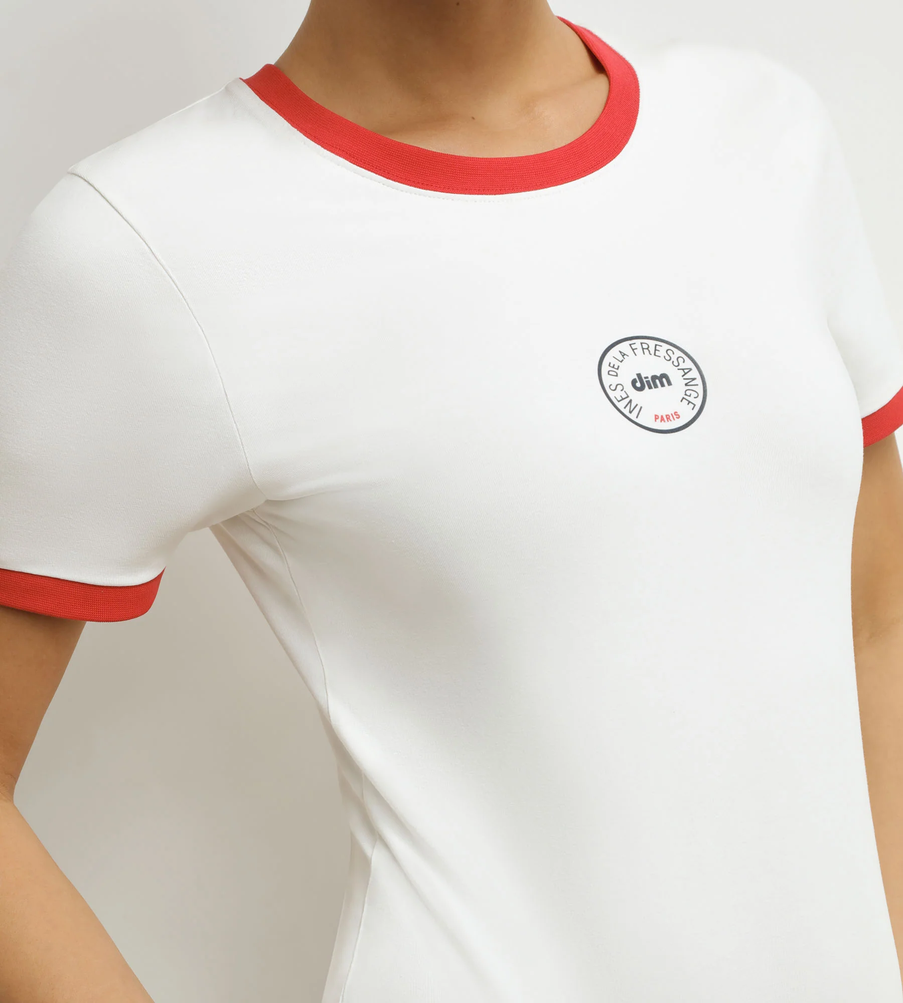 Body femme Nacre Rouge Dim x Ines de La Fressange - Image 6