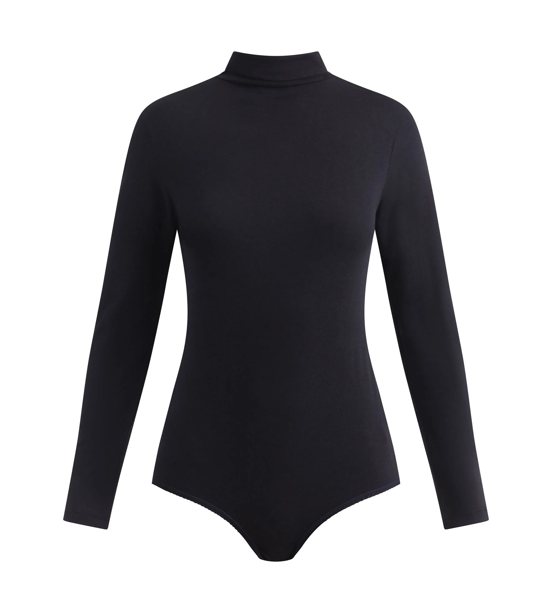 Body manches longues femme col montant Noir Dim Thermal - Image 3