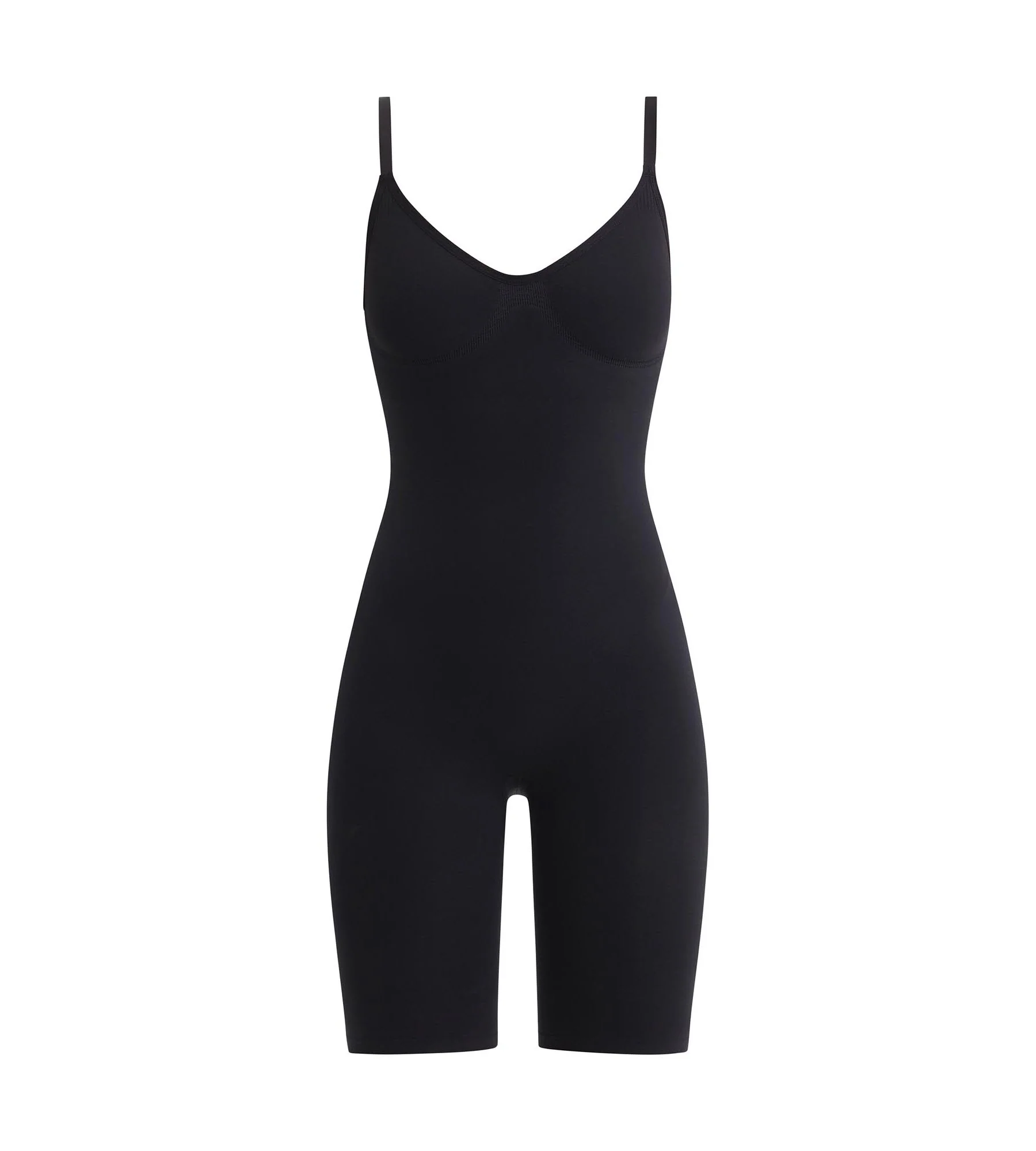 Body short femme sans armature Noir Dim Silhouette Seconde peau - Image 4