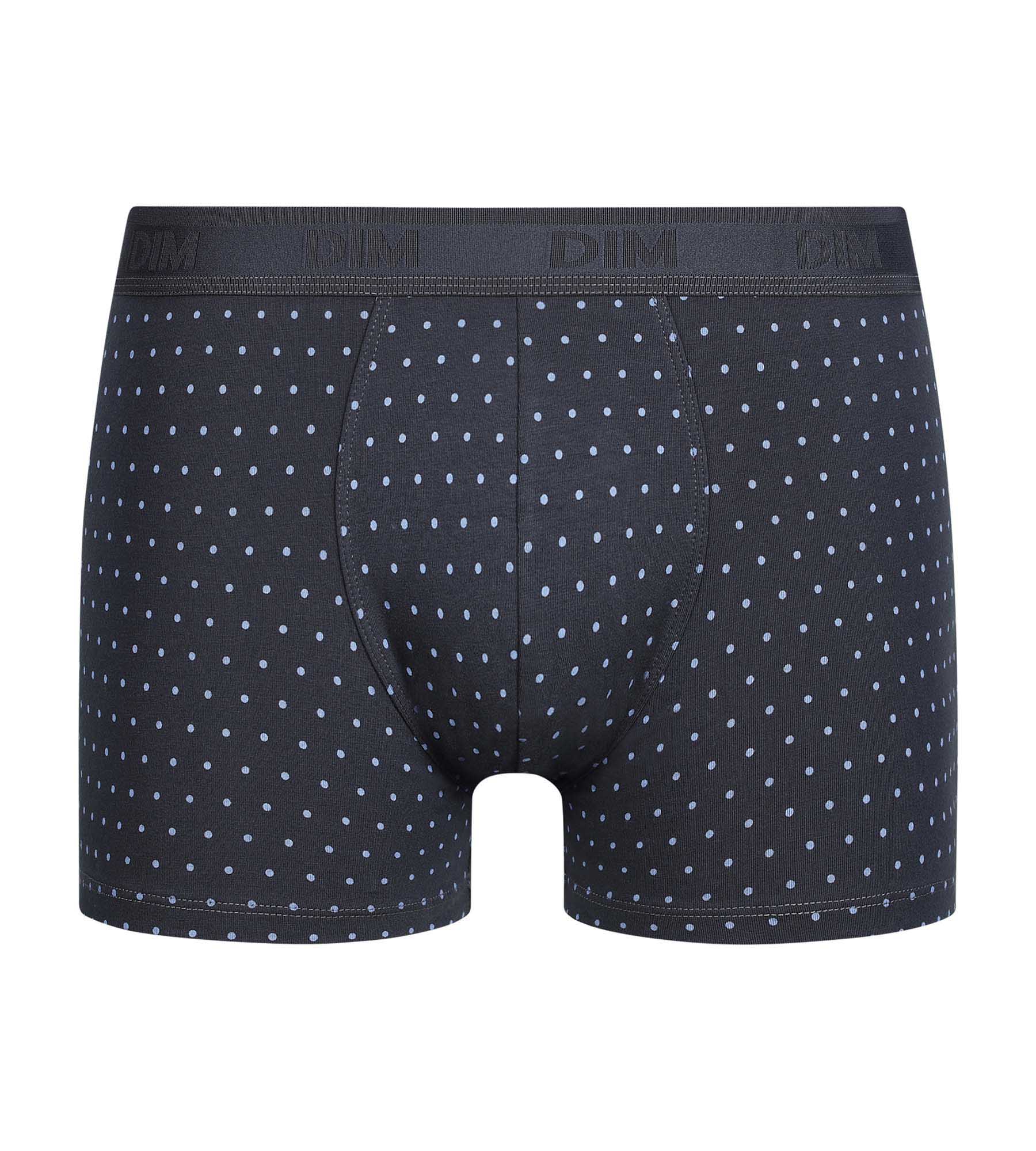 Boxer homme en coton stretch Lavande à pois Dim Fancy - Image 3