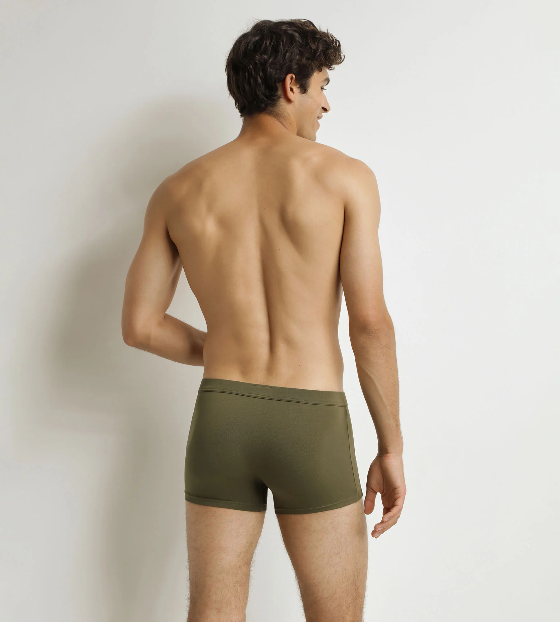 Boxer homme Vert Camouflage Classic Coton - Image 2