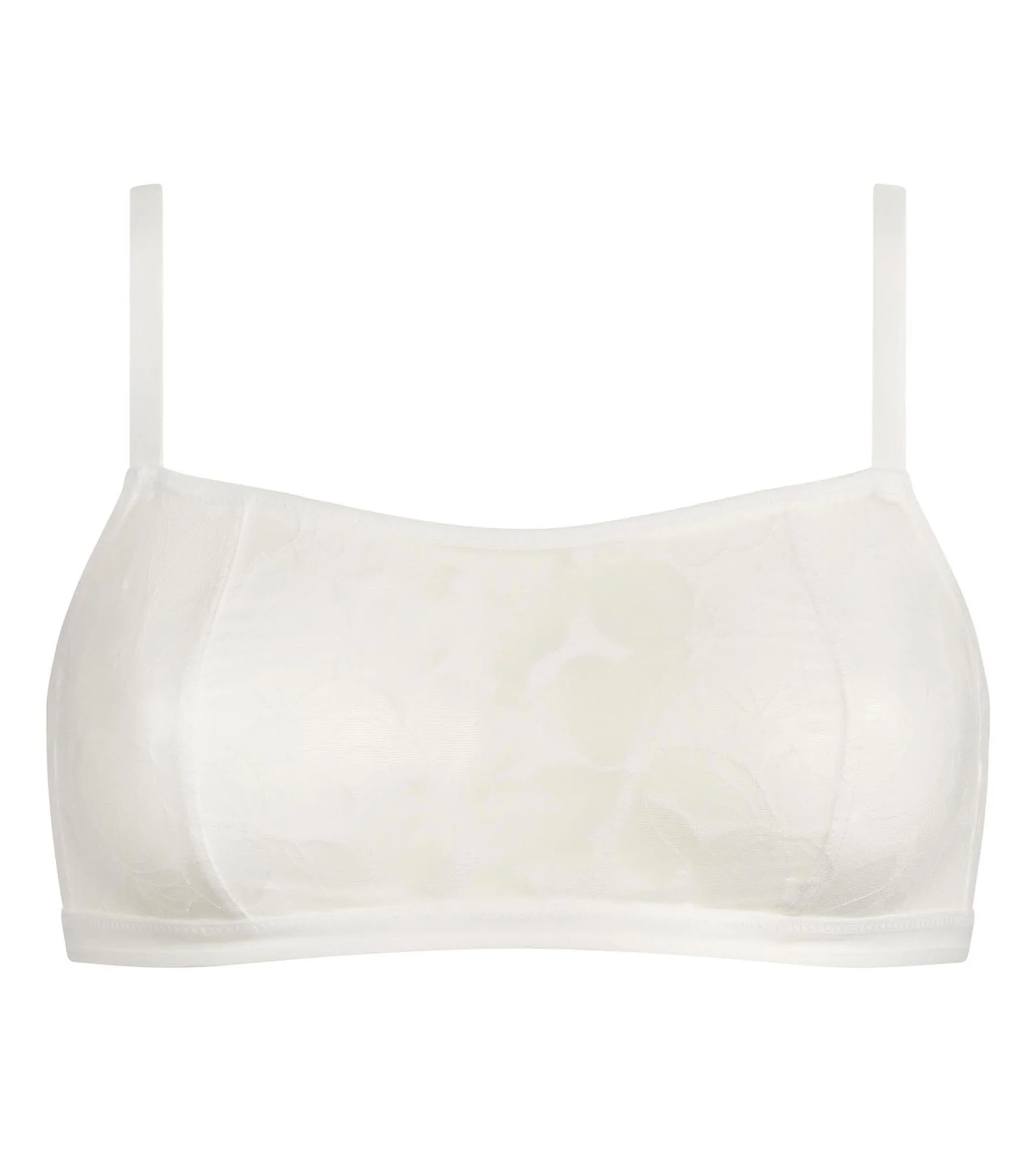Bralette femme sans armatures Blanc Dim Bloom - Image 5