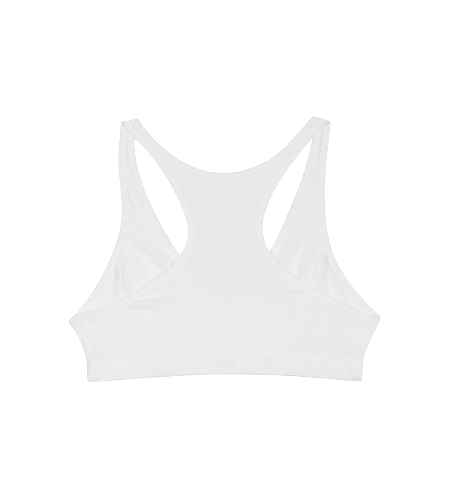 Brassière de sport blanche DIM Pocket Micro Girl - Image 2