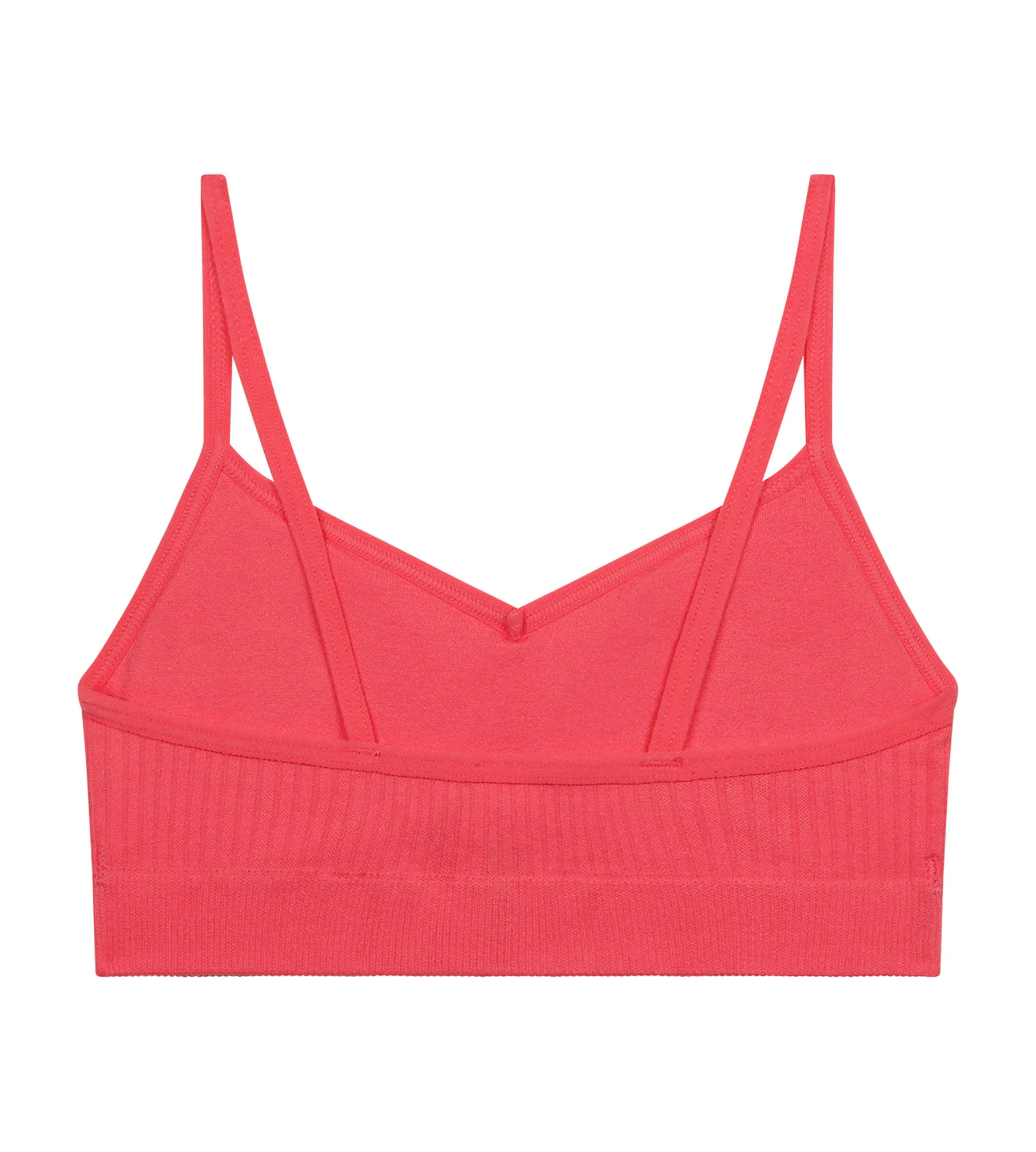 Brassière fille sans couture à mousses amovibles microfibre Rose Dim - Image 2
