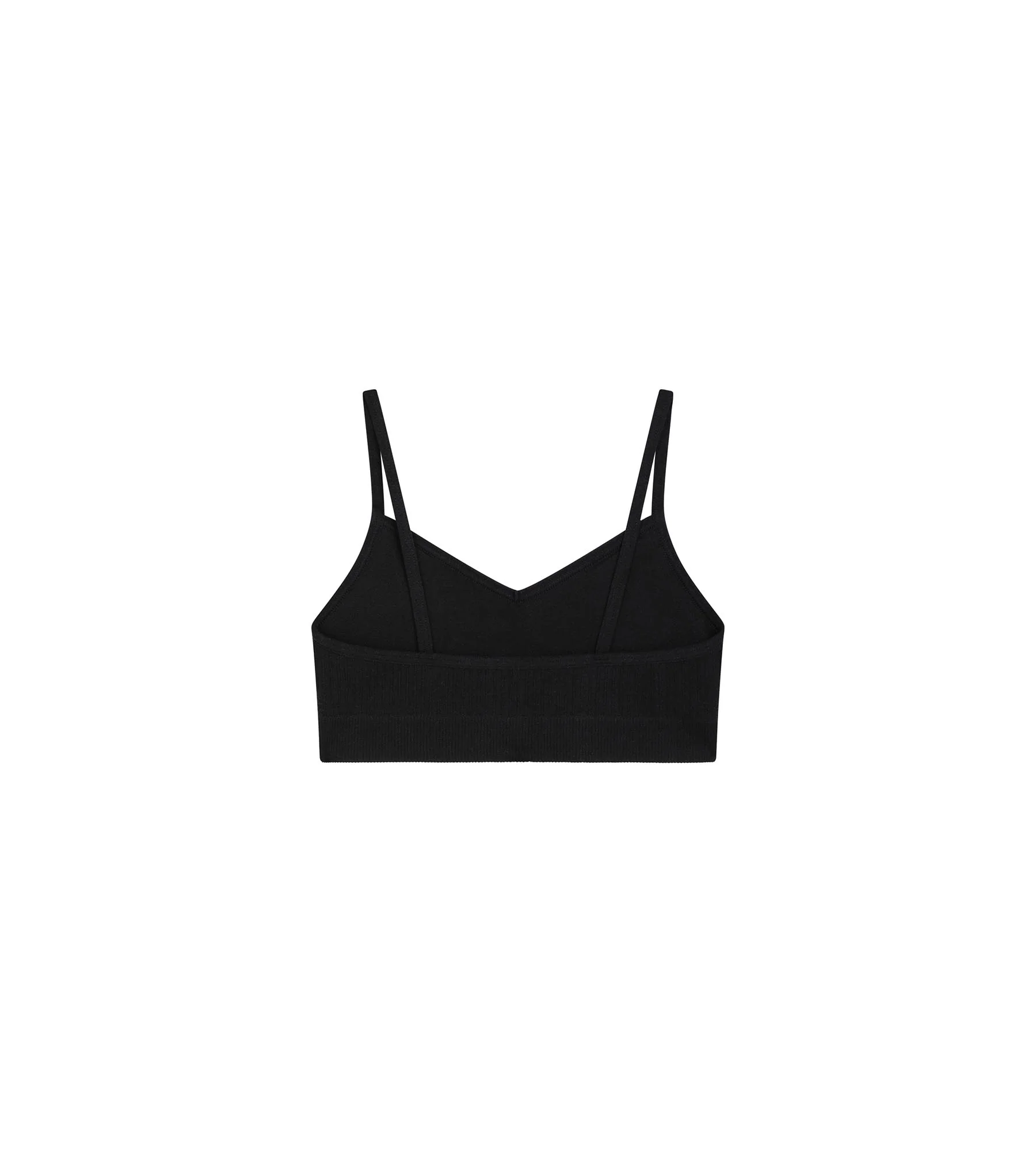 Brassière fille sans couture en microfibre Noir Dim - Image 2