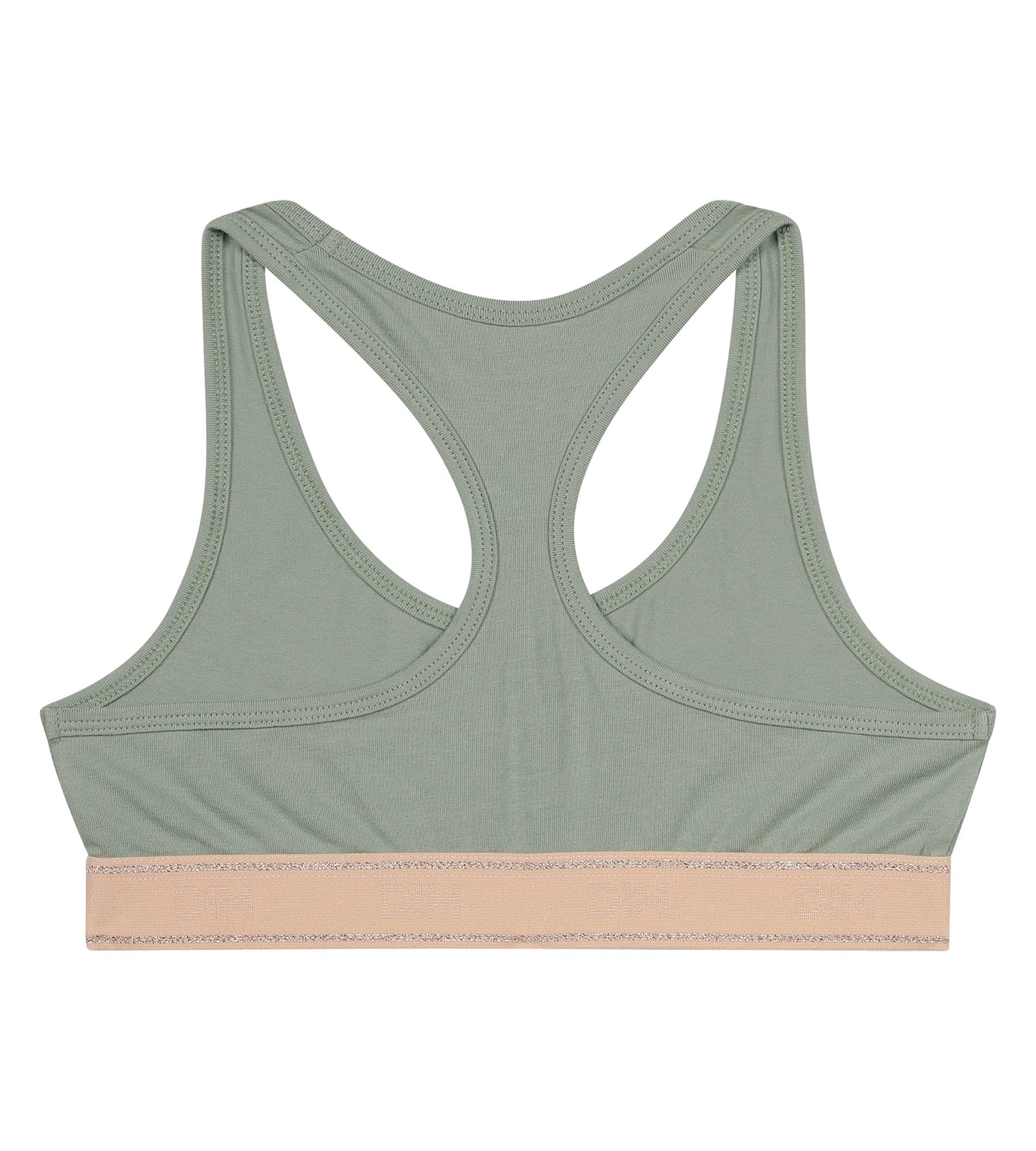 Brassière fille Vert et Rose Dim Sport - Image 2