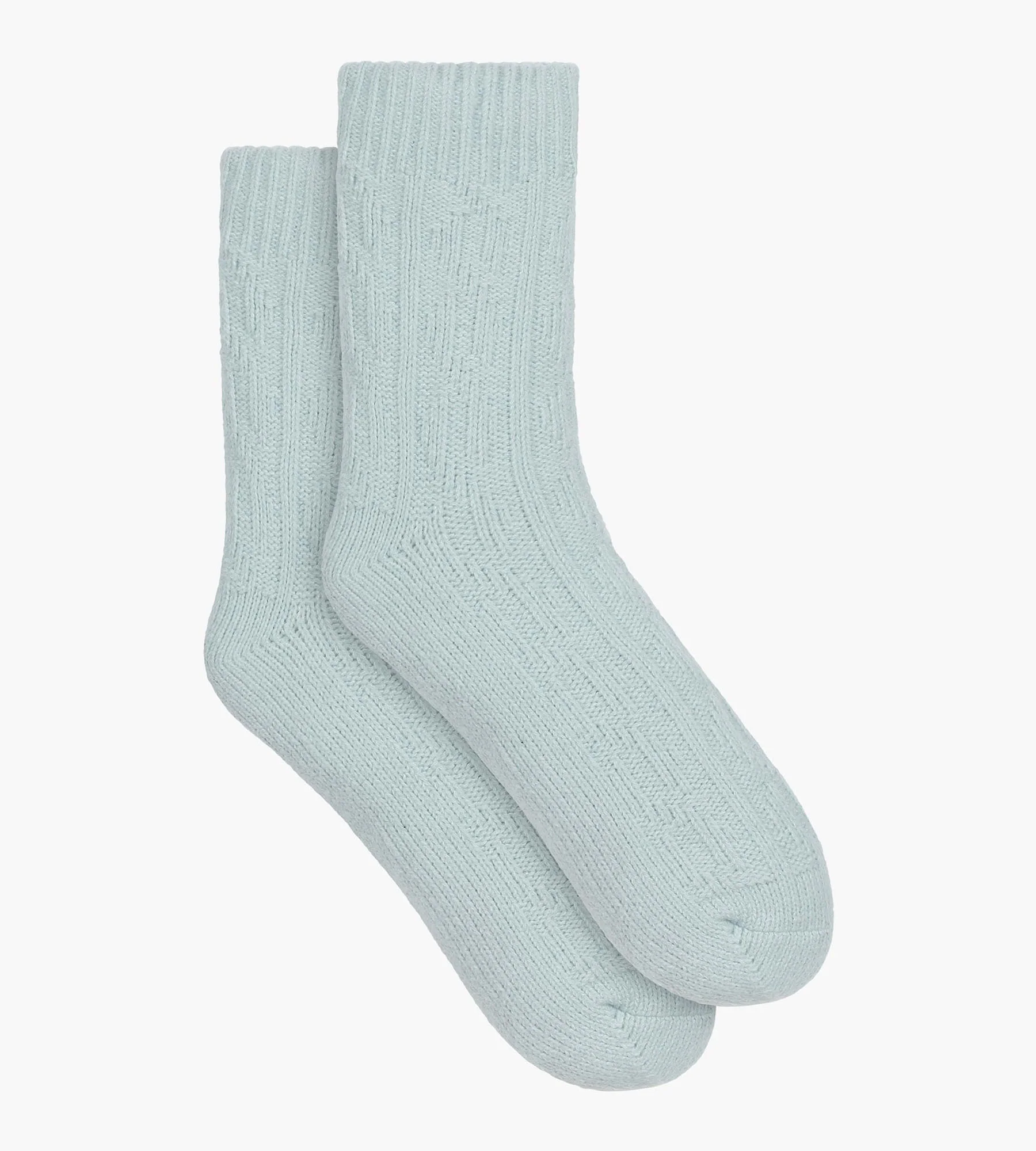 Chaussette chaude femme Bleu Ciel Cocoon Polaire - Image 2