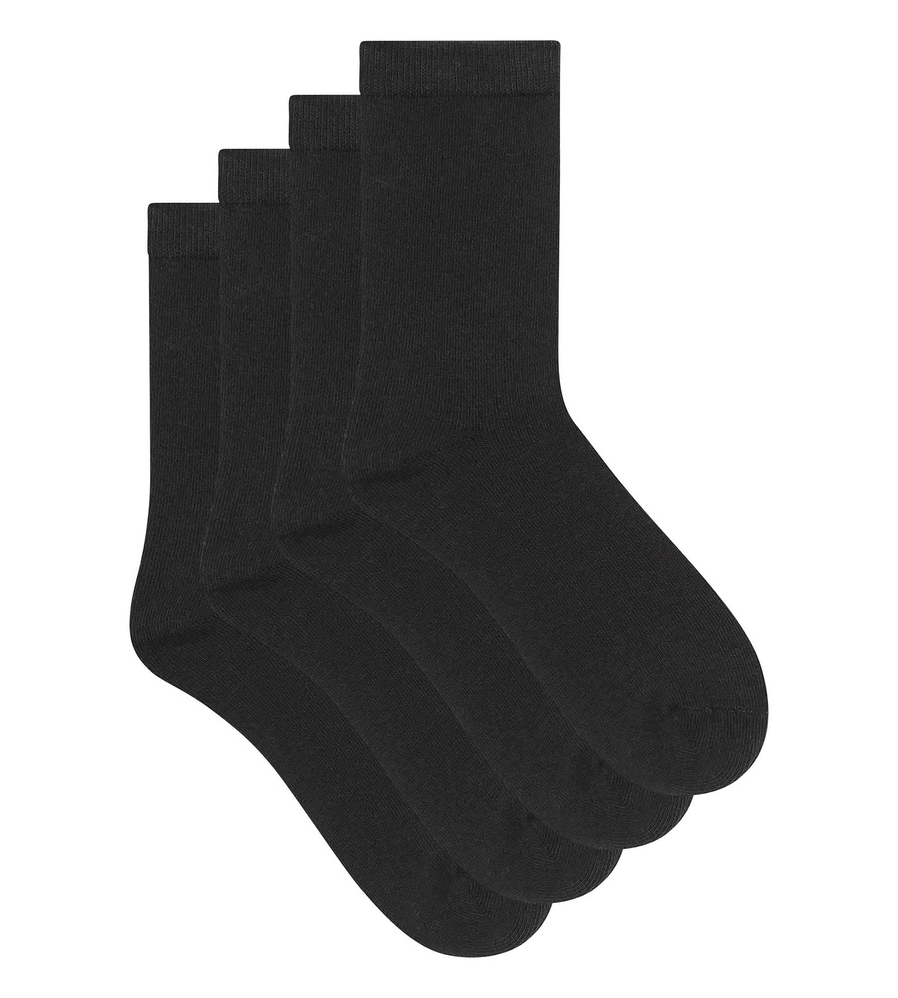 Chaussettes chaudes noires enfants Thermo Polaire - Image 2