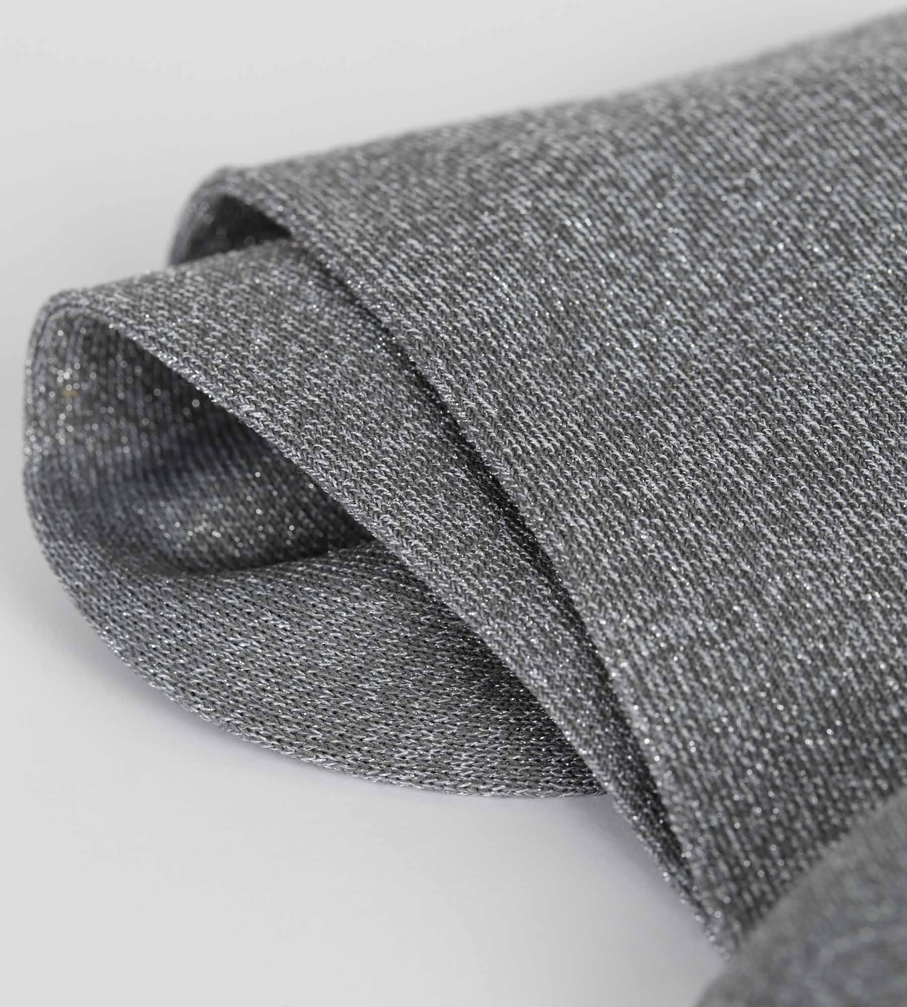 Chaussettes femme en lurex Gris Dim Mode - Image 3