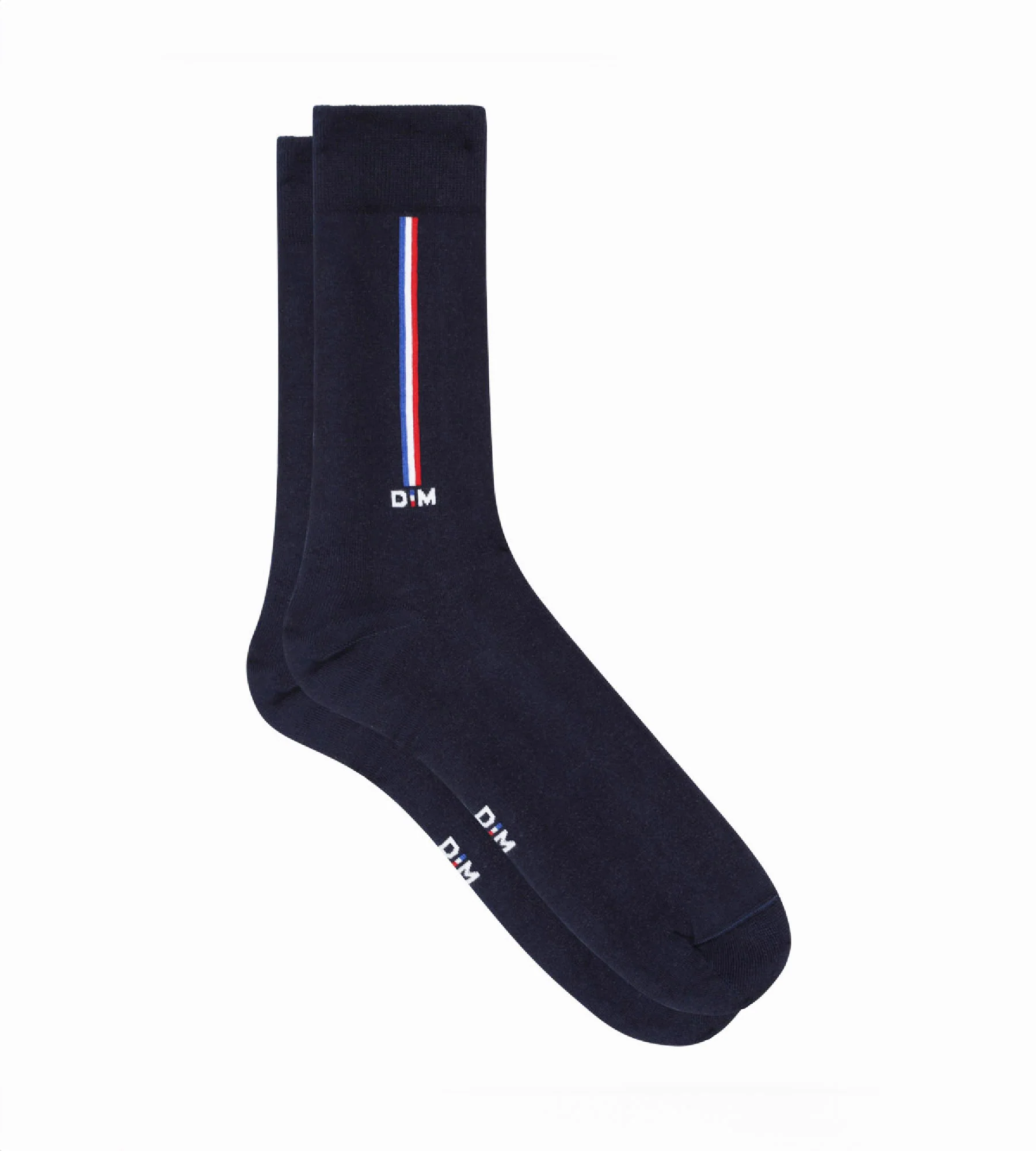 Chaussettes homme en coton Bleu à motif drapeau Monsieur Dim - Image 2