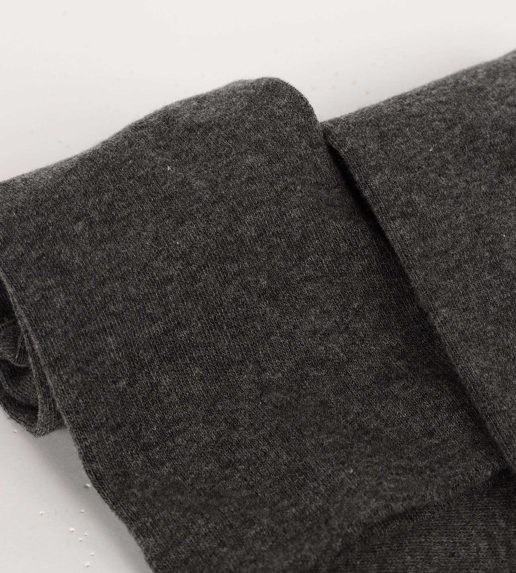 Chaussettes maxi hautes pour femme en coton Anthracite Chiné Dim - Image 3