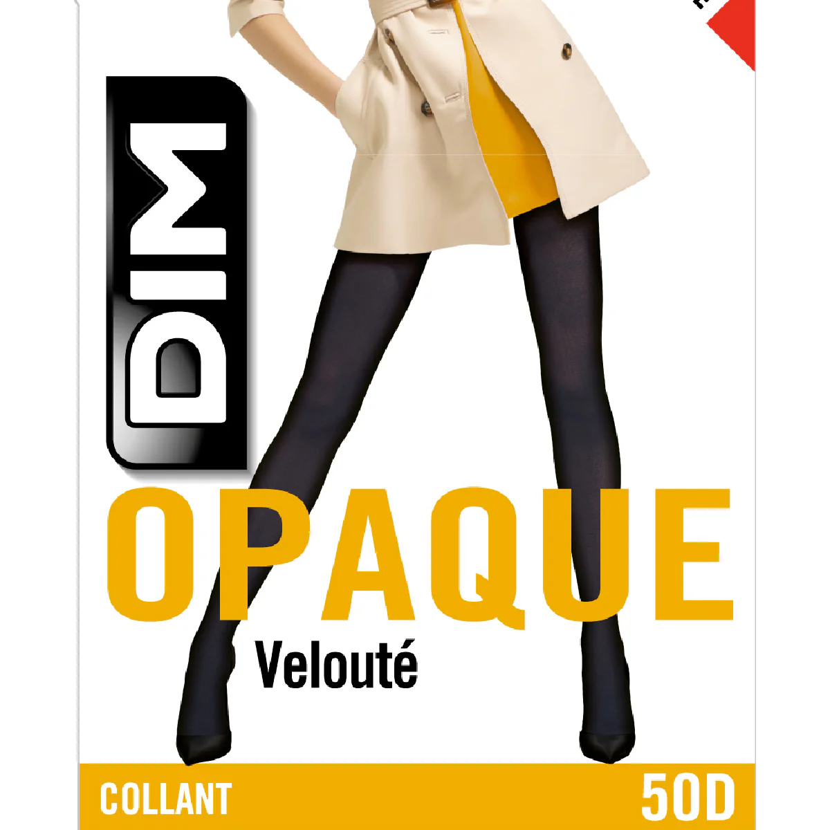 Collant chocolat opaque velouté Style 50D - Image 2