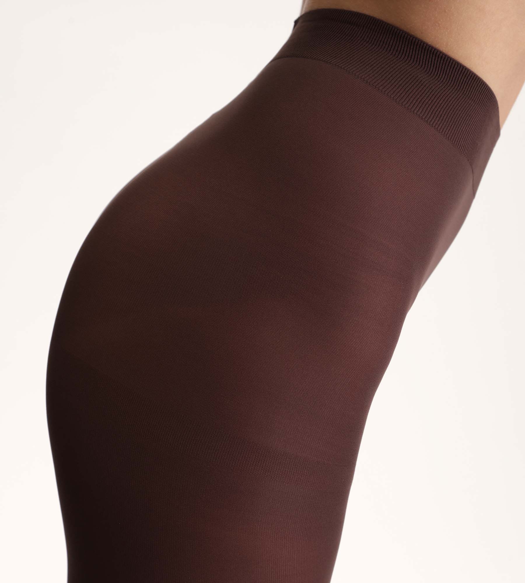 Collant chocolat opaque velouté Style 50D - Image 3