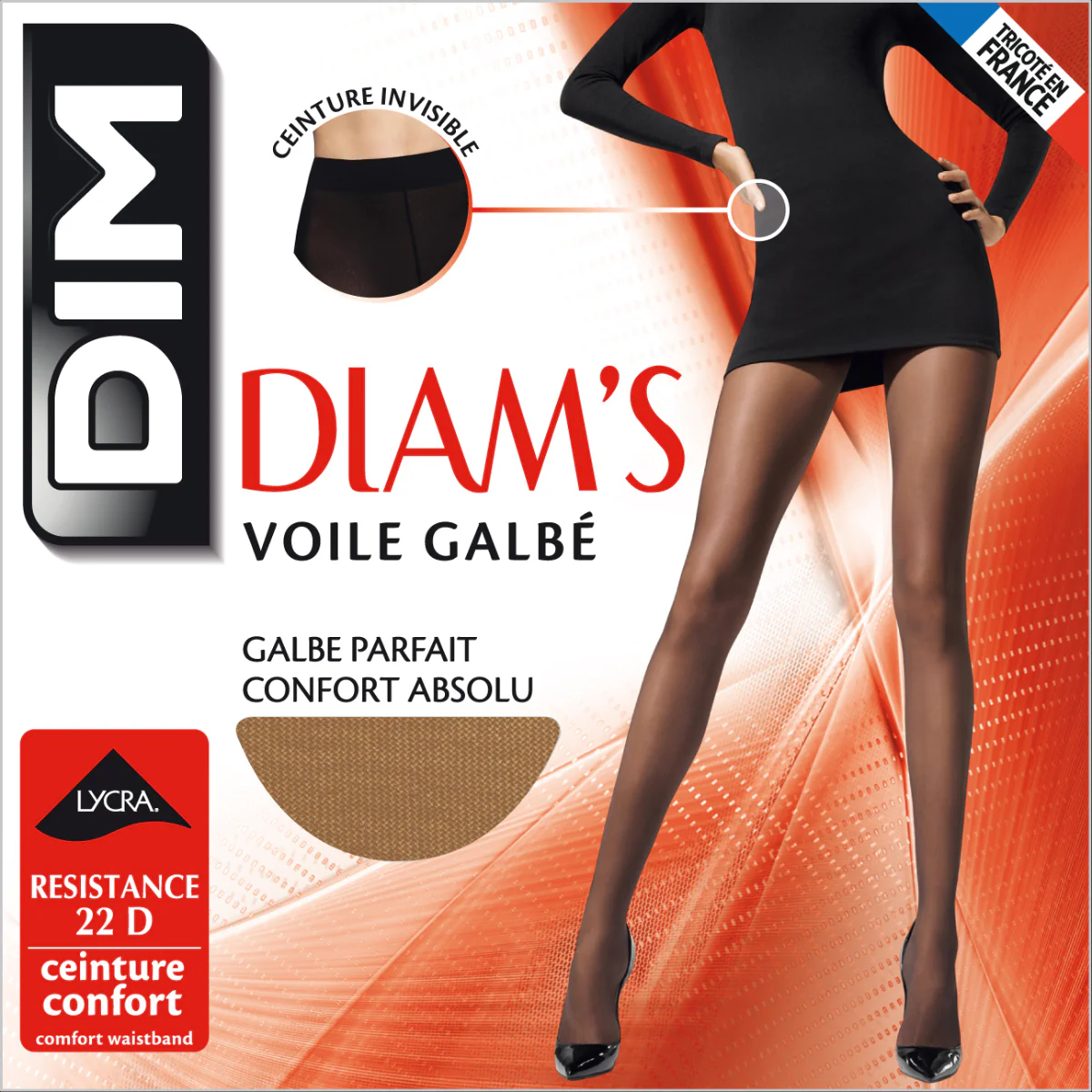 Collant jour Diam's Voile Galbé 22D - Image 4