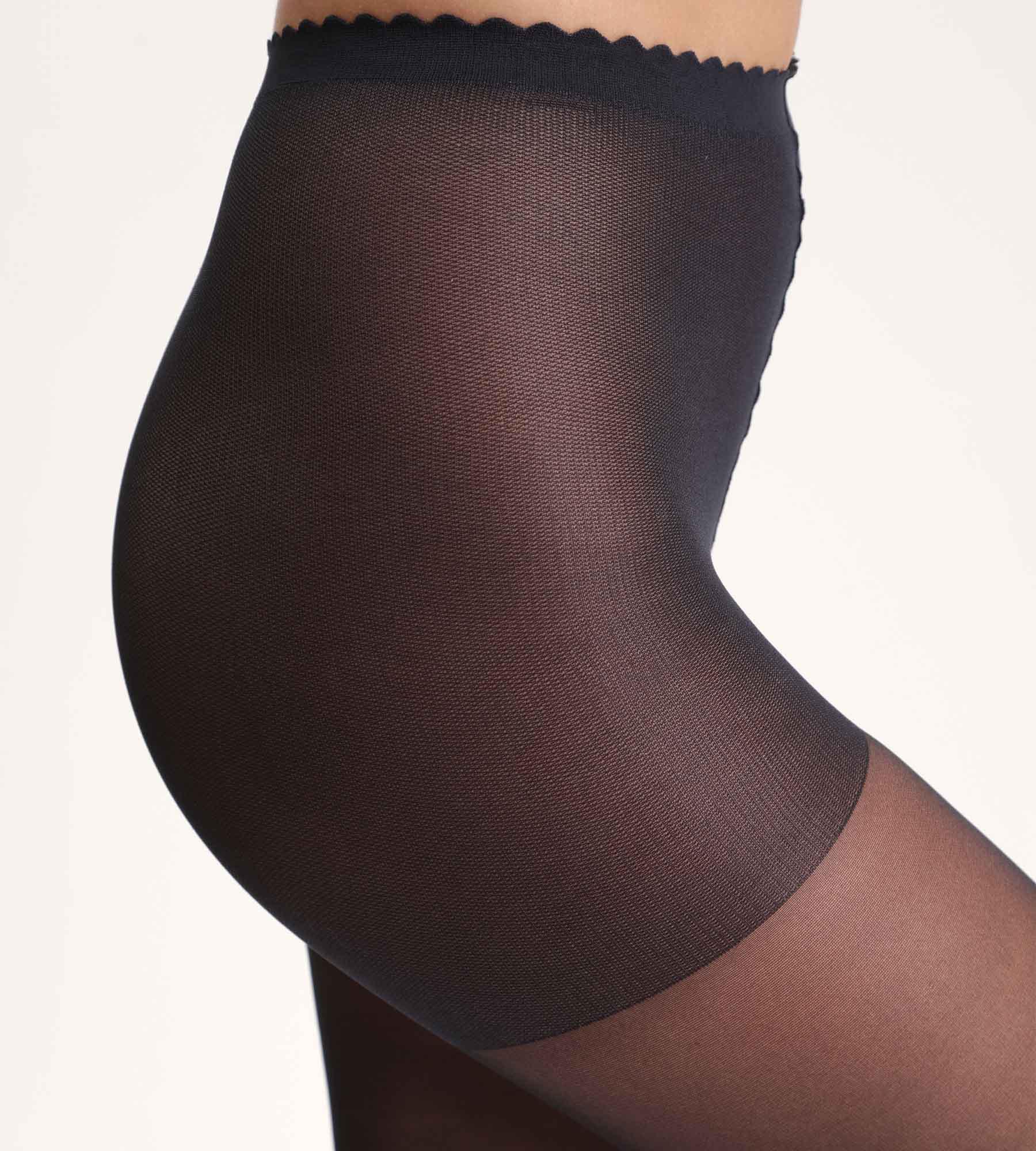 Collant voile transparent noir Body Touch Dim 17D - Image 3