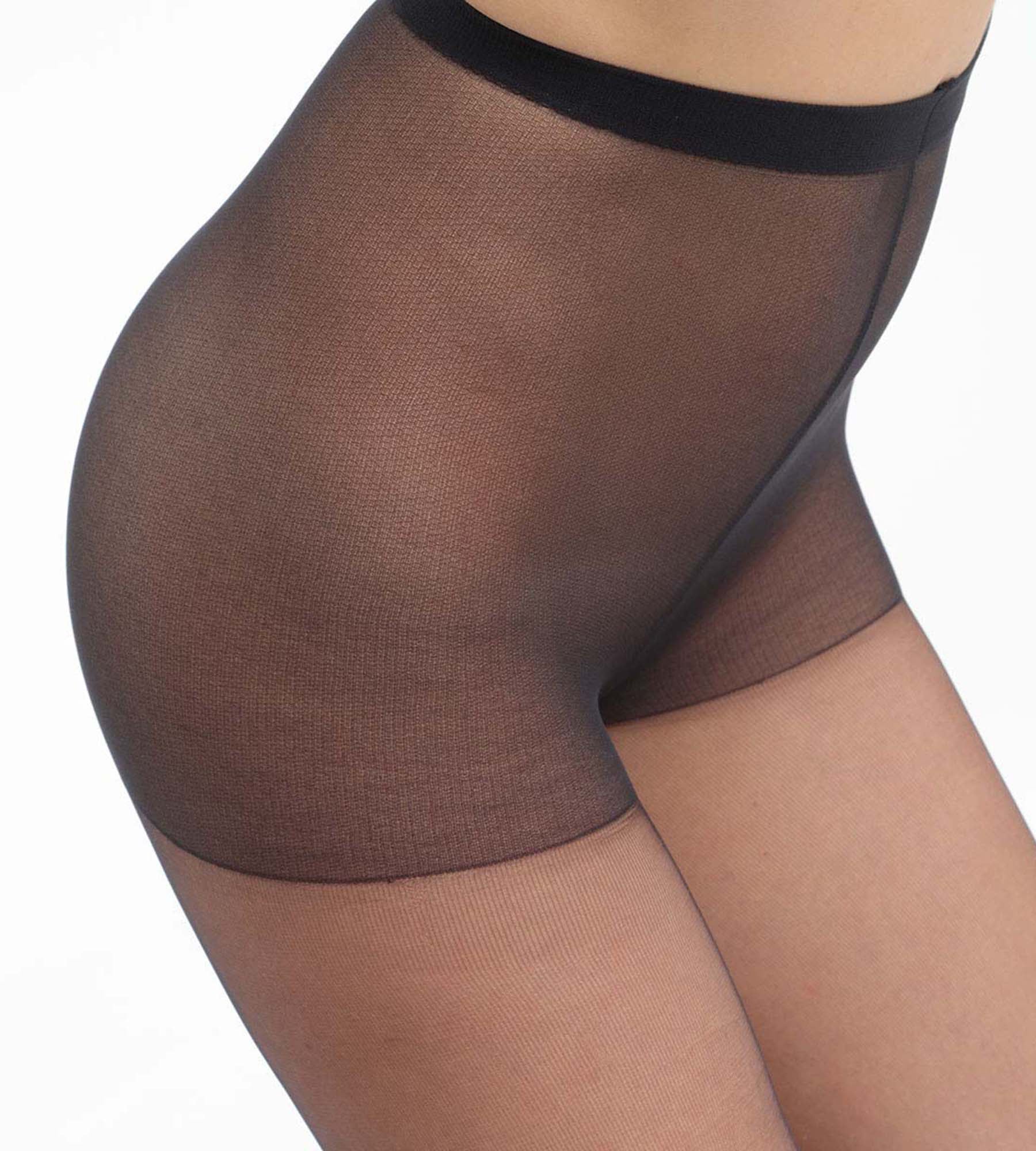 Collant voile transparent noir Mes Essentiels de DIM 15D - Image 3