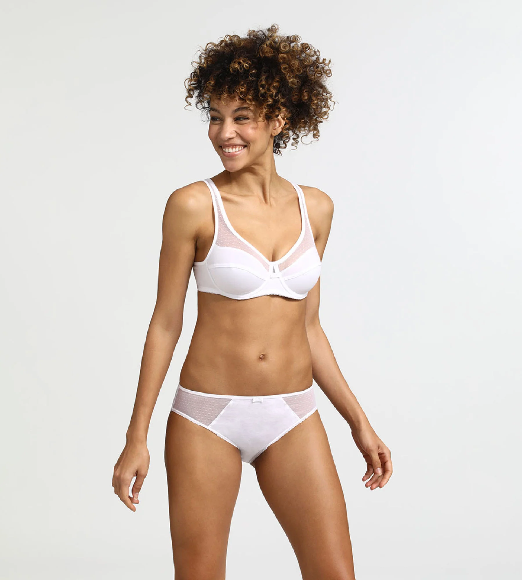 Culotte blanche Generous Coton Bio Dim - Image 3