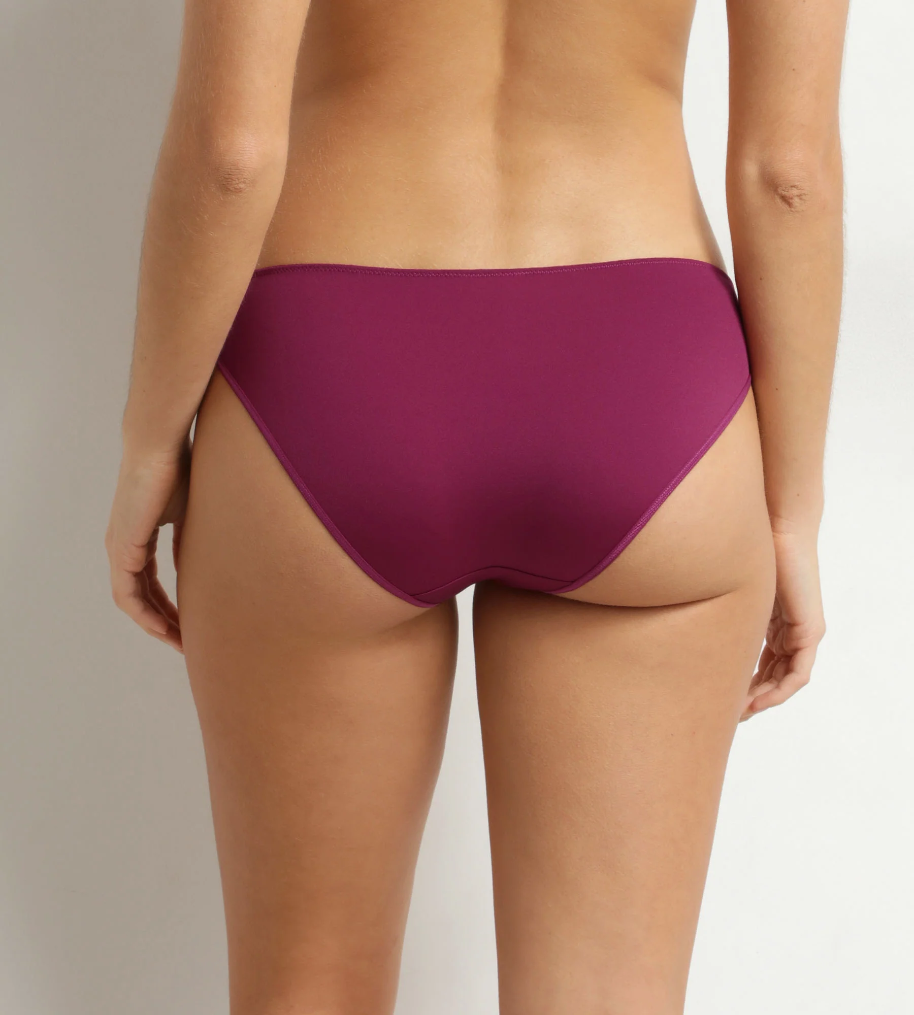 Culotte femme dentelle et résille florale Fruits des Bois Dim Féminine - Image 2