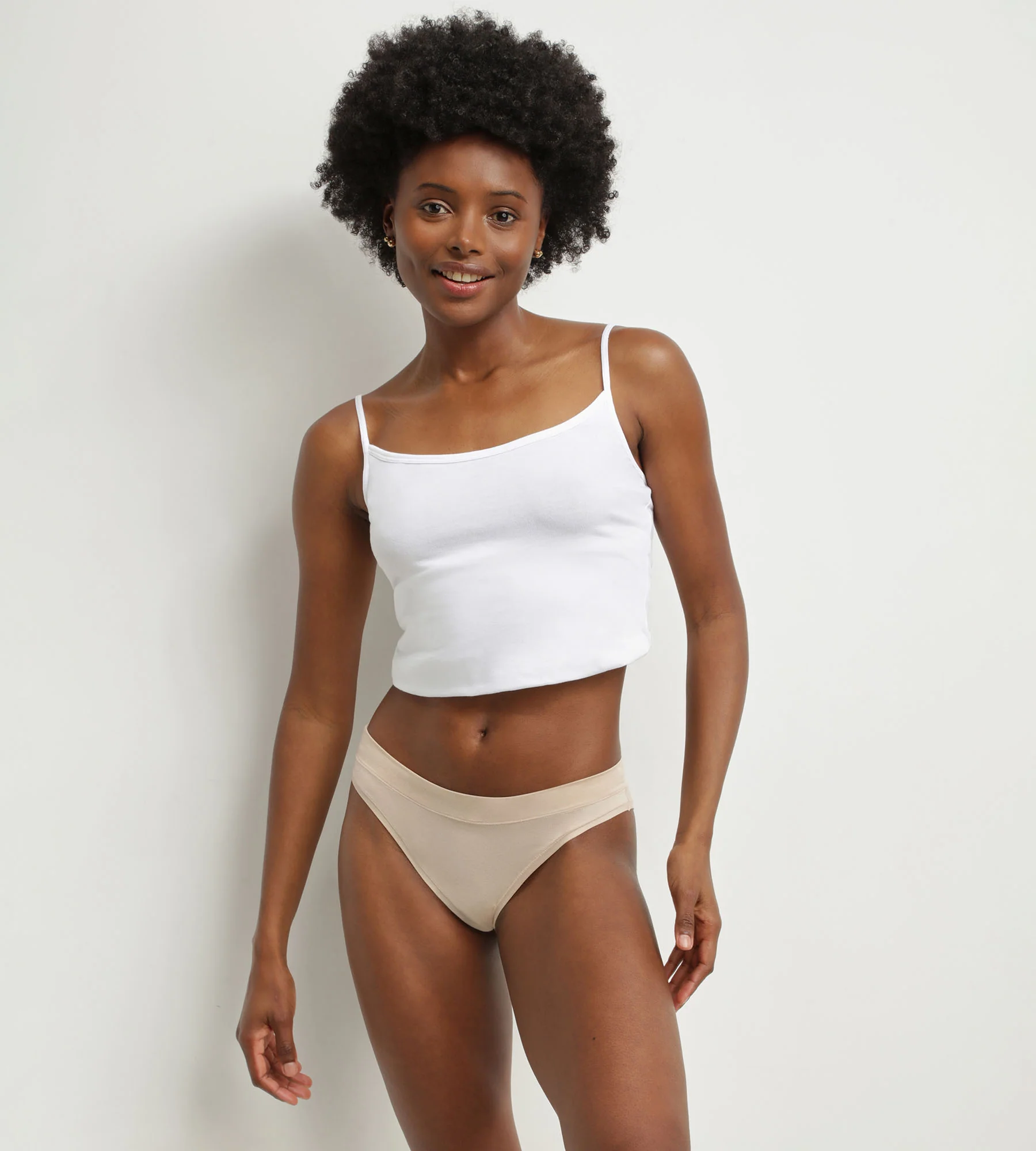 Culotte femme en coton modal Nude Dim Comfort Collection - Image 3