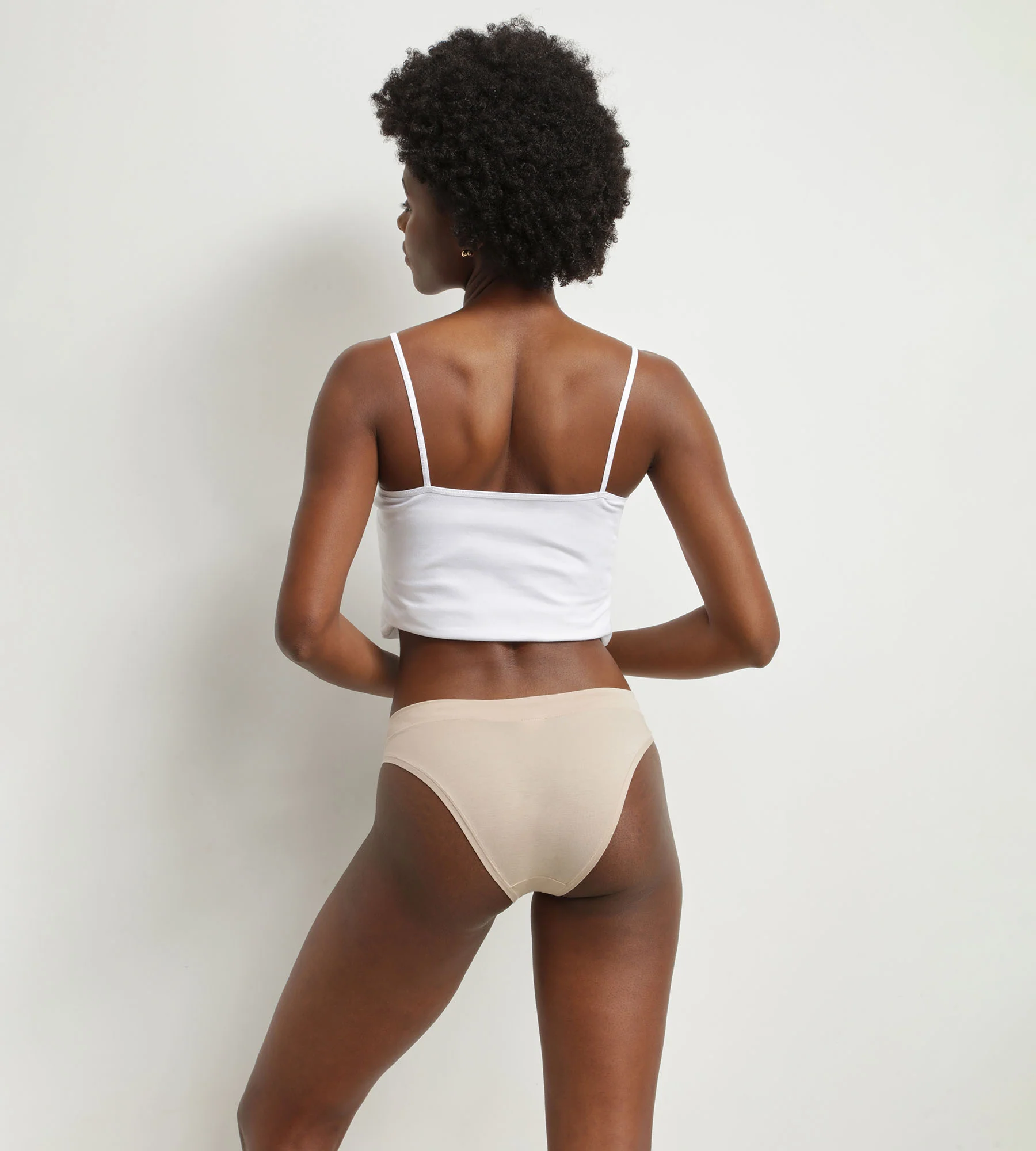 Culotte femme en coton modal Nude Dim Comfort Collection - Image 4