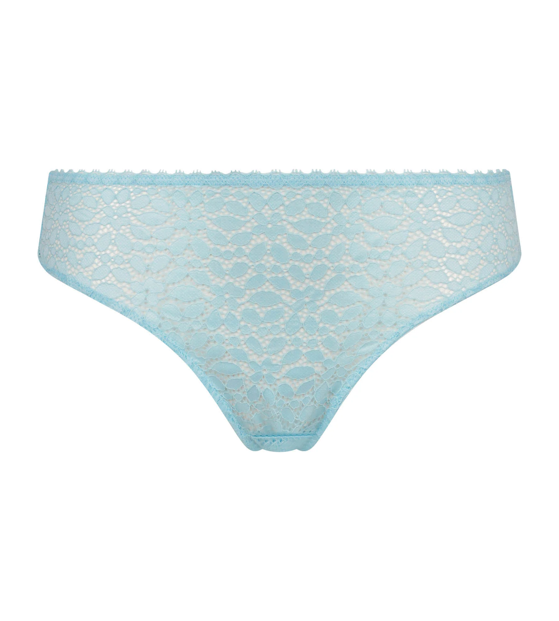 Culotte femme en dentelle florale Bleu Chemise Dim Daily Dentelle - Image 5