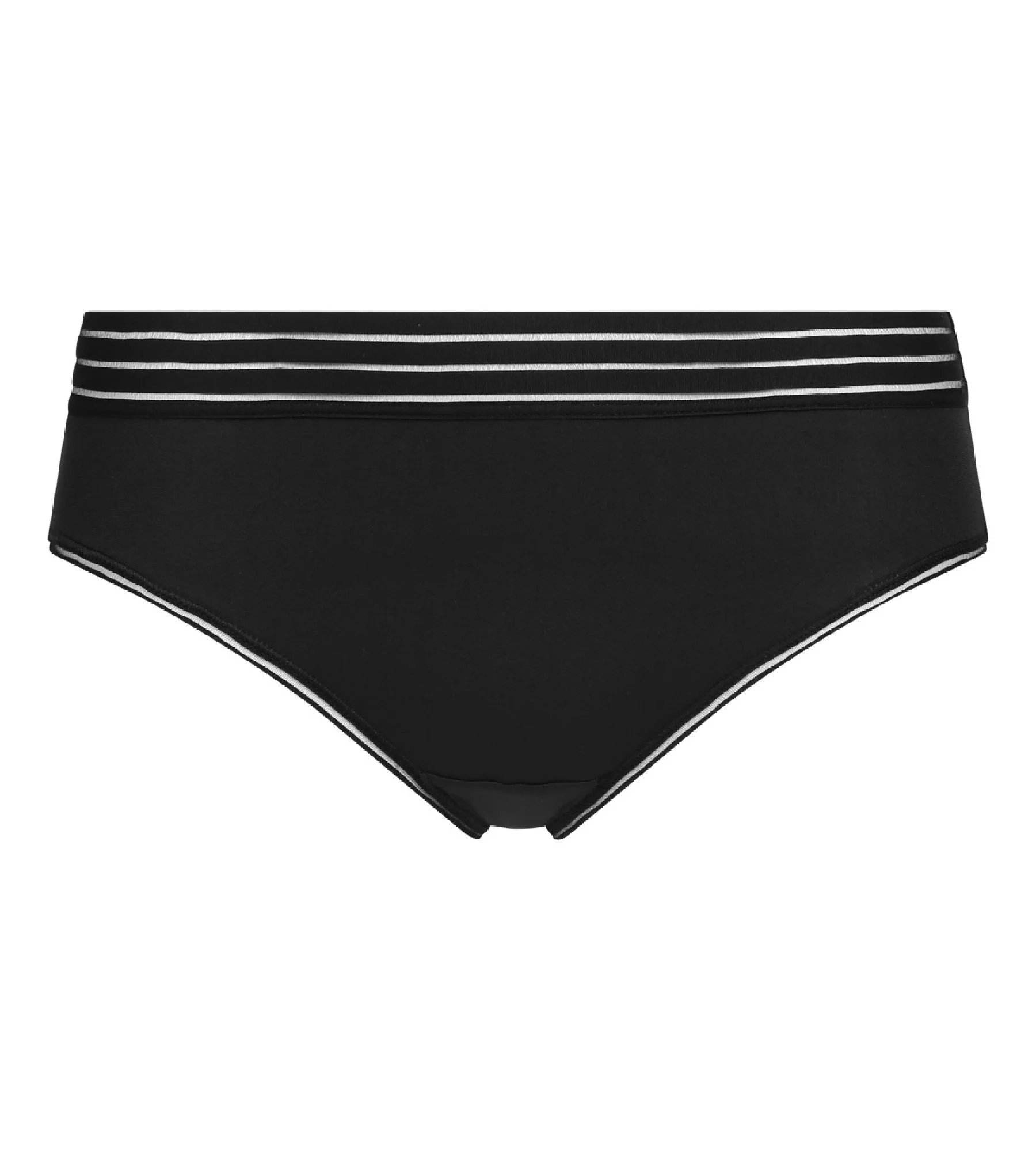 Culotte femme invisible en microfibre seconde peau Noir Oh My Dim’s - Image 5