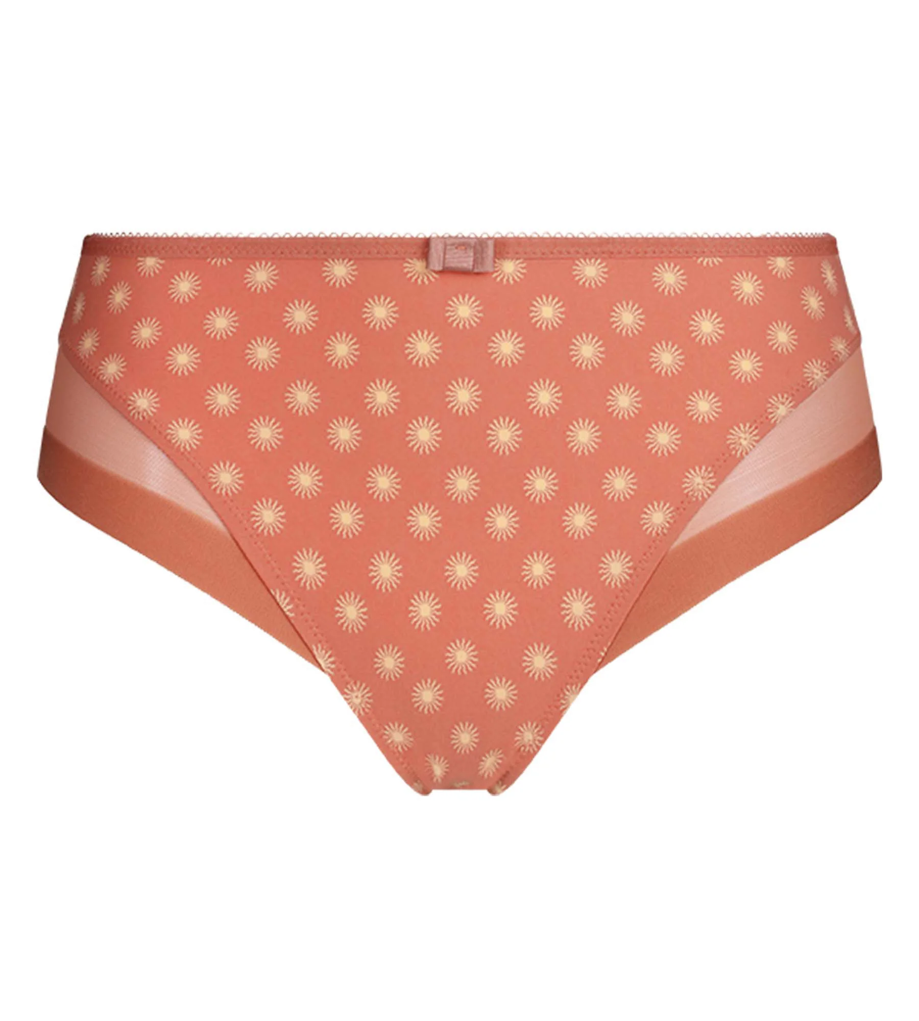 Culotte femme microfibre et tulle motif soleil Dim Generous - Image 5
