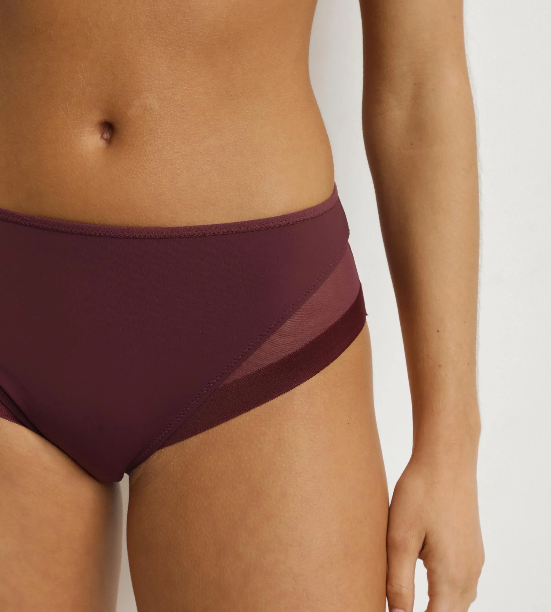 Culotte femme semi-transparente Figue Dim Generous - Image 6