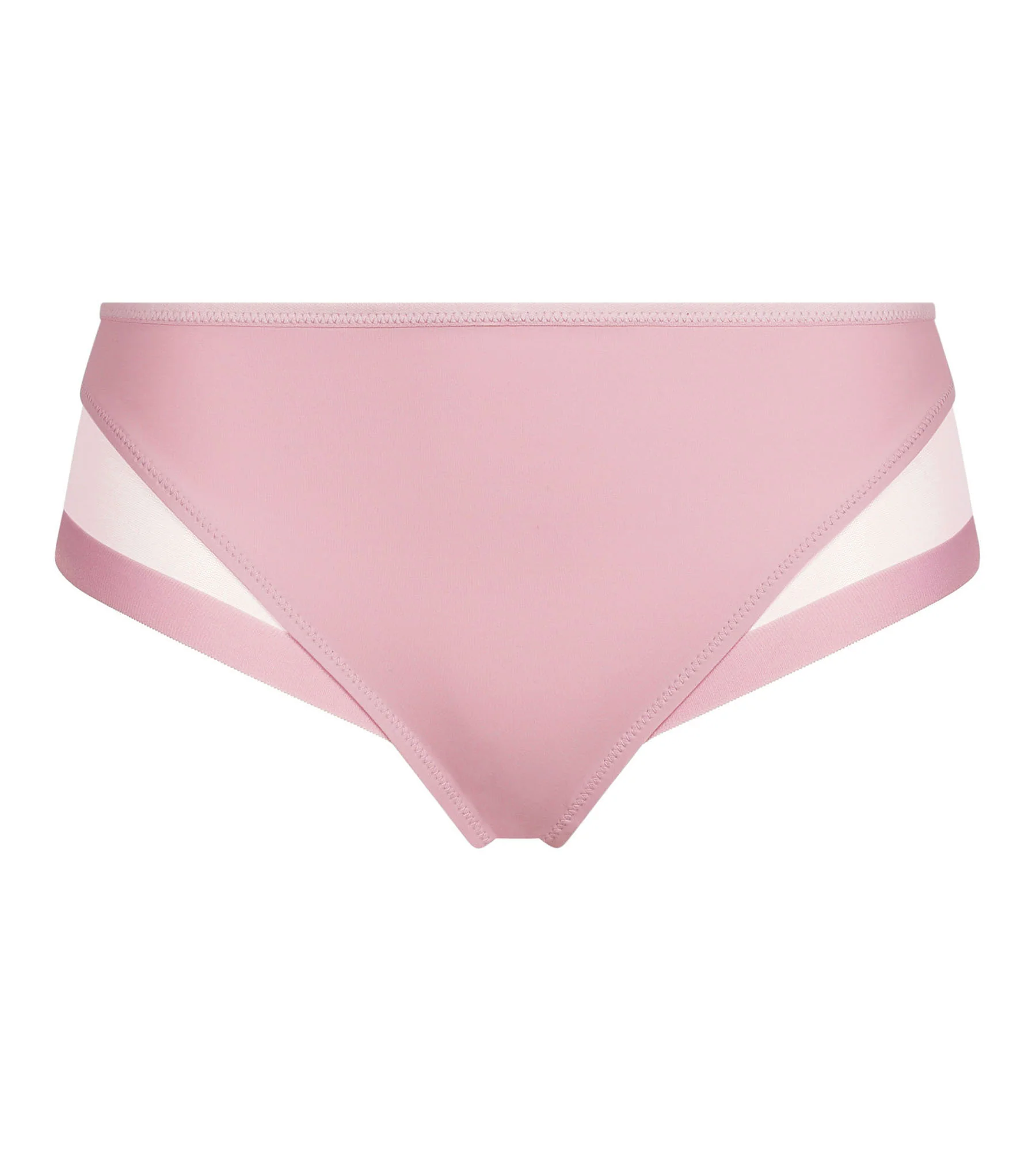 Culotte femme semi-transparente Rose Fleuri Dim Generous - Image 5