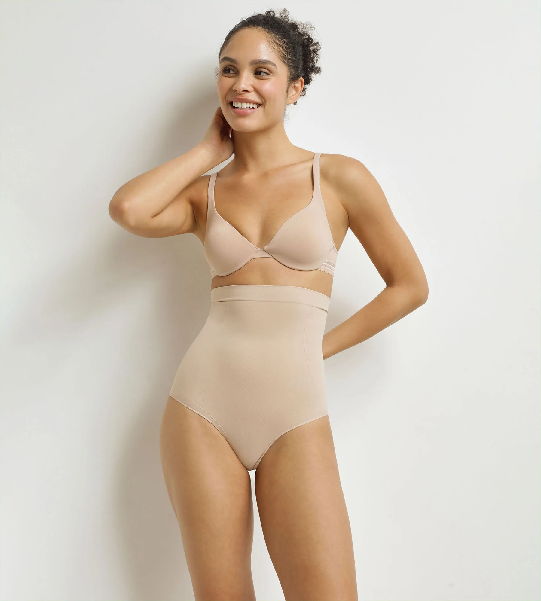 Culotte femme taille haute seconde peau Nude Dim Silhouette Seconde peau - Image 3