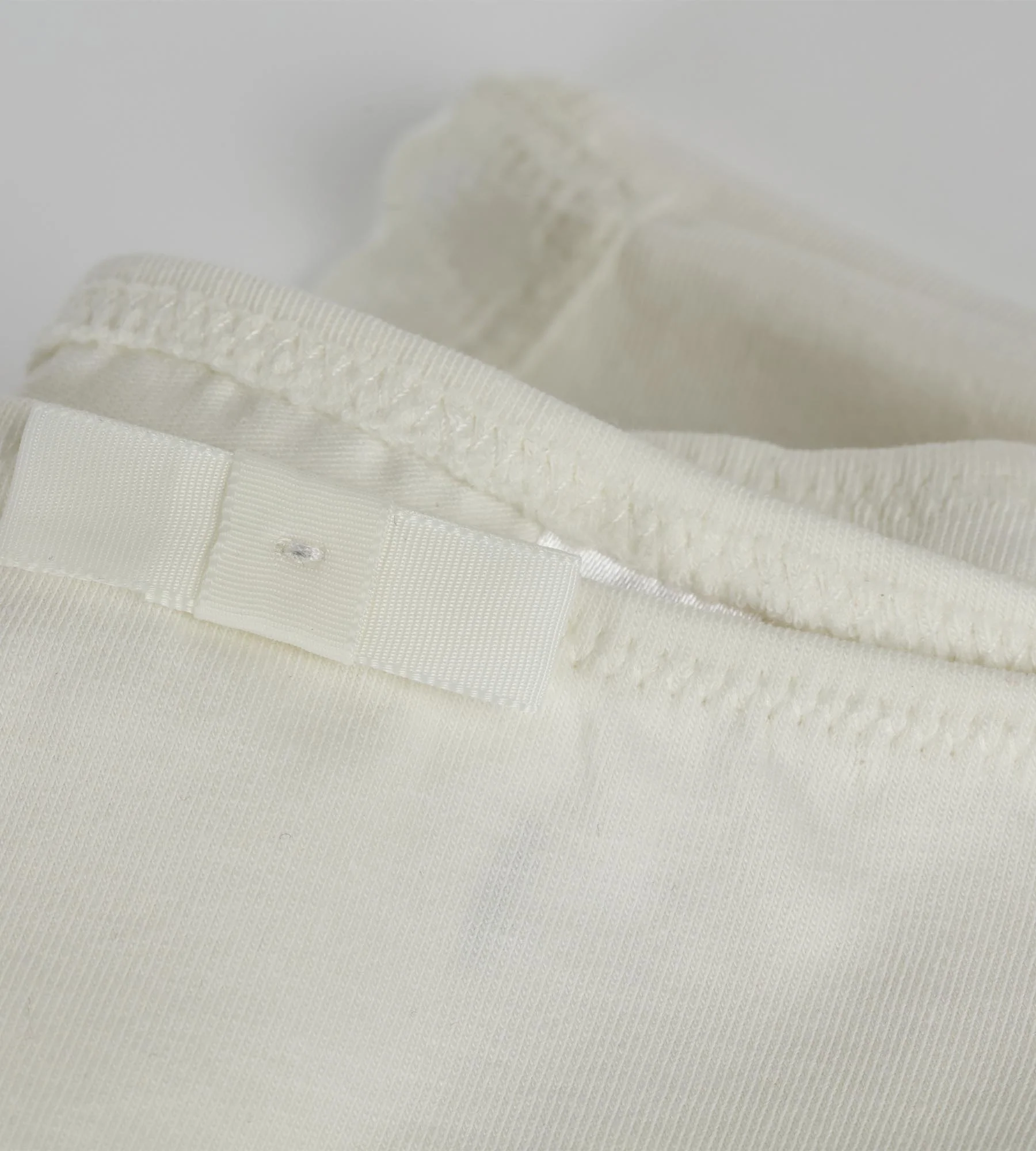 Culotte fille en microfibre et dentelle Ivoire Daily - Image 3