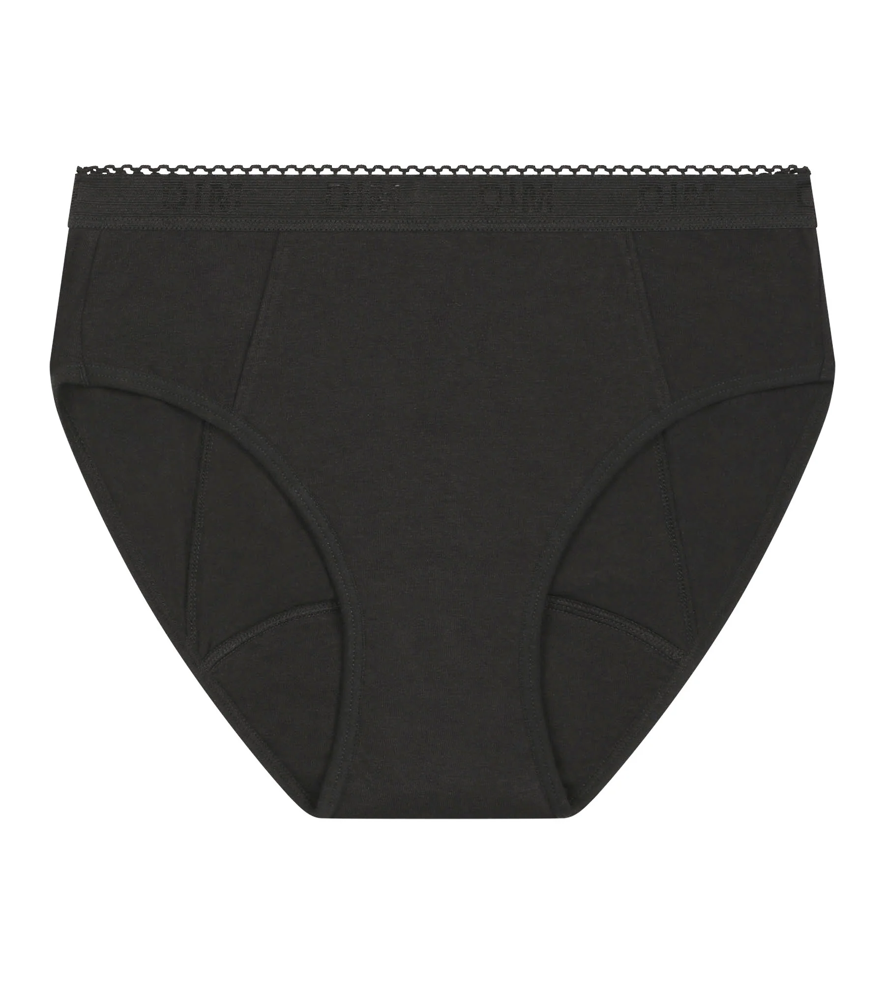Culotte menstruelle coton bio Noir Flux très abondant Dim My Protect - Image 5