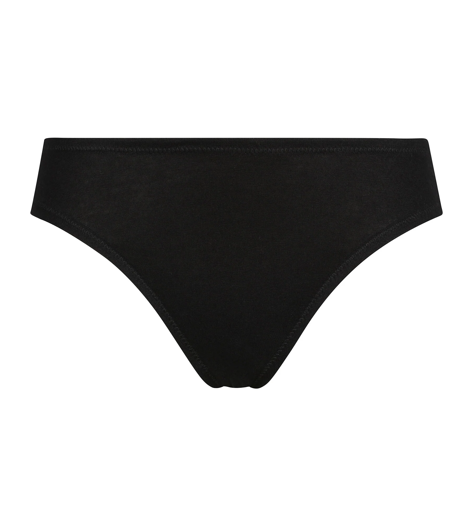 Culotte midi pour femme en coton Noir Dim Daily - Image 5