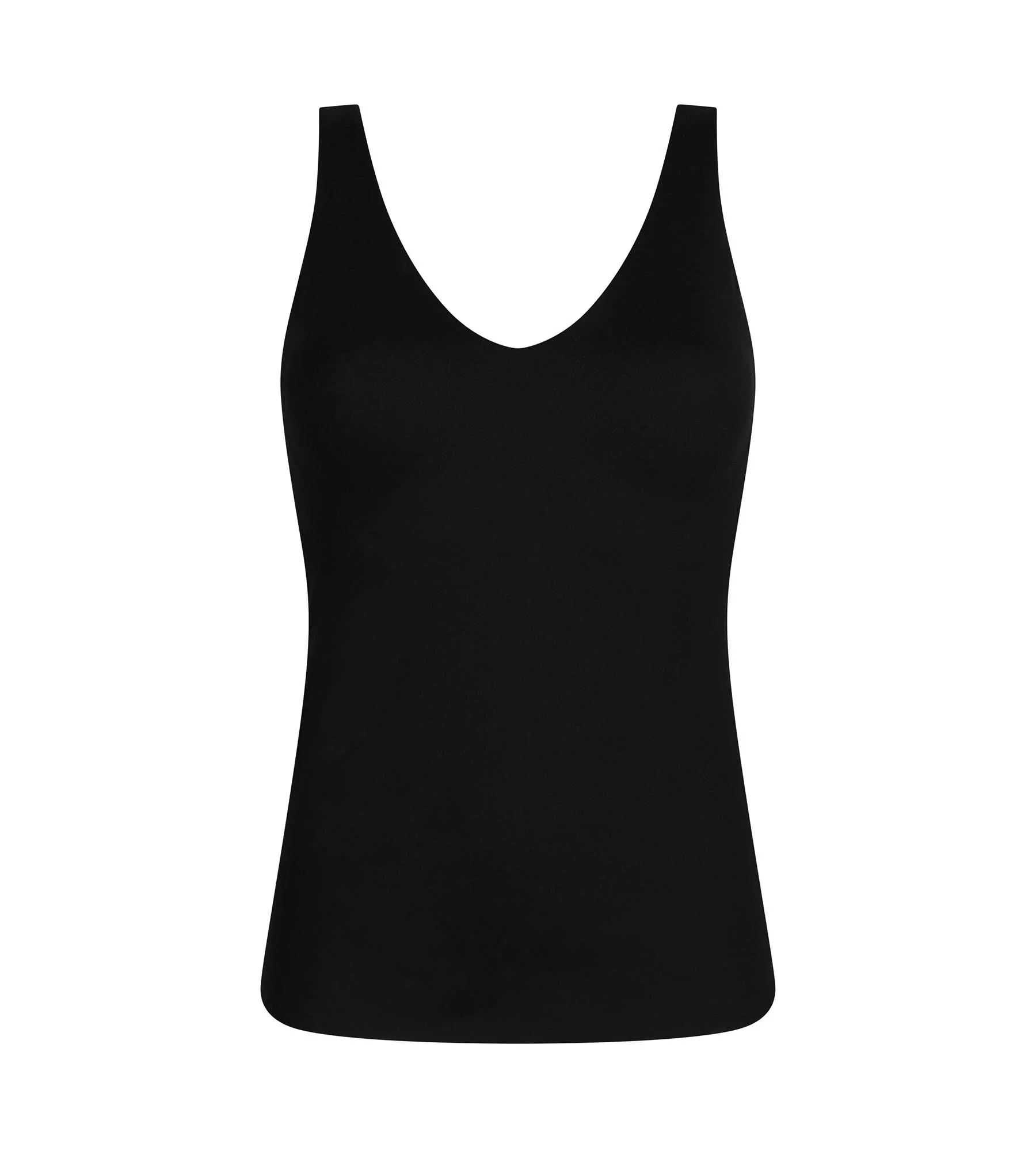 Débardeur femme paddé en microfibre Noir Dim Invisible - Image 5