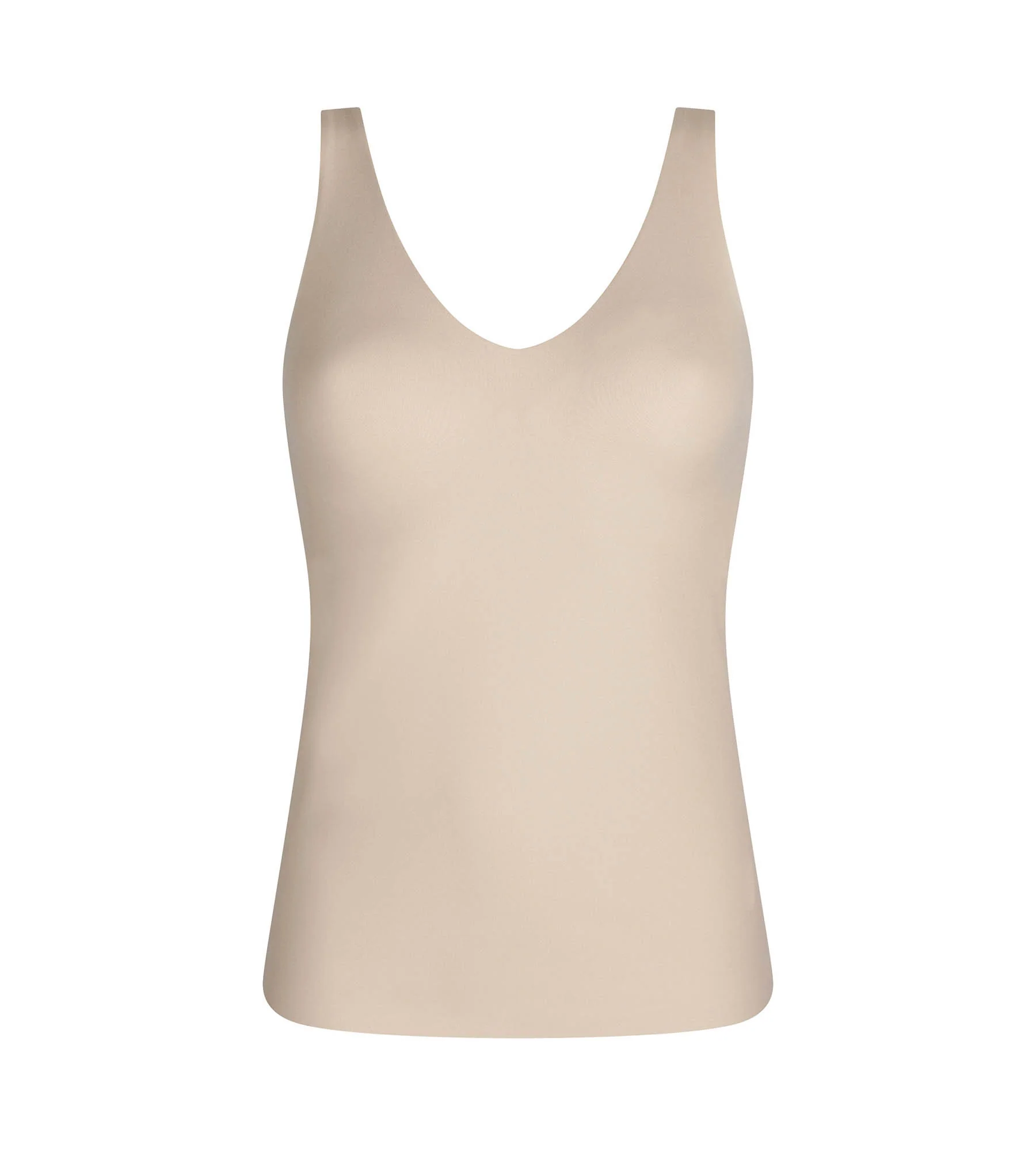 Débardeur femme paddé en microfibre Nude Dim Invisible - Image 5