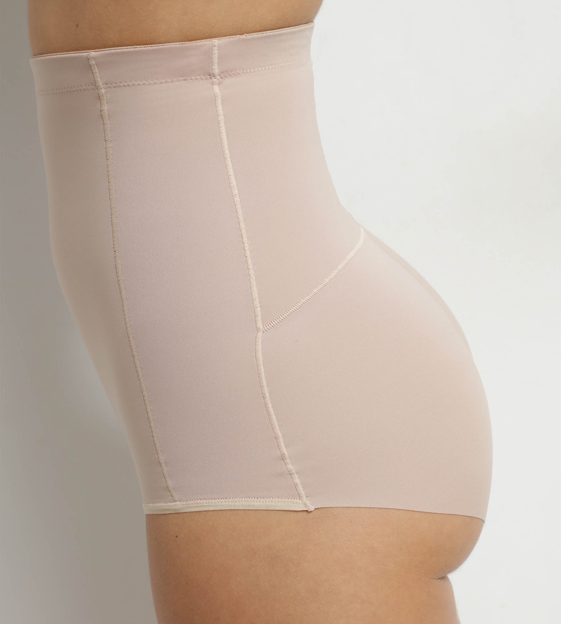 Gaine taille haute femme en microfibre nude Dim Silhouette Contour - Image 6