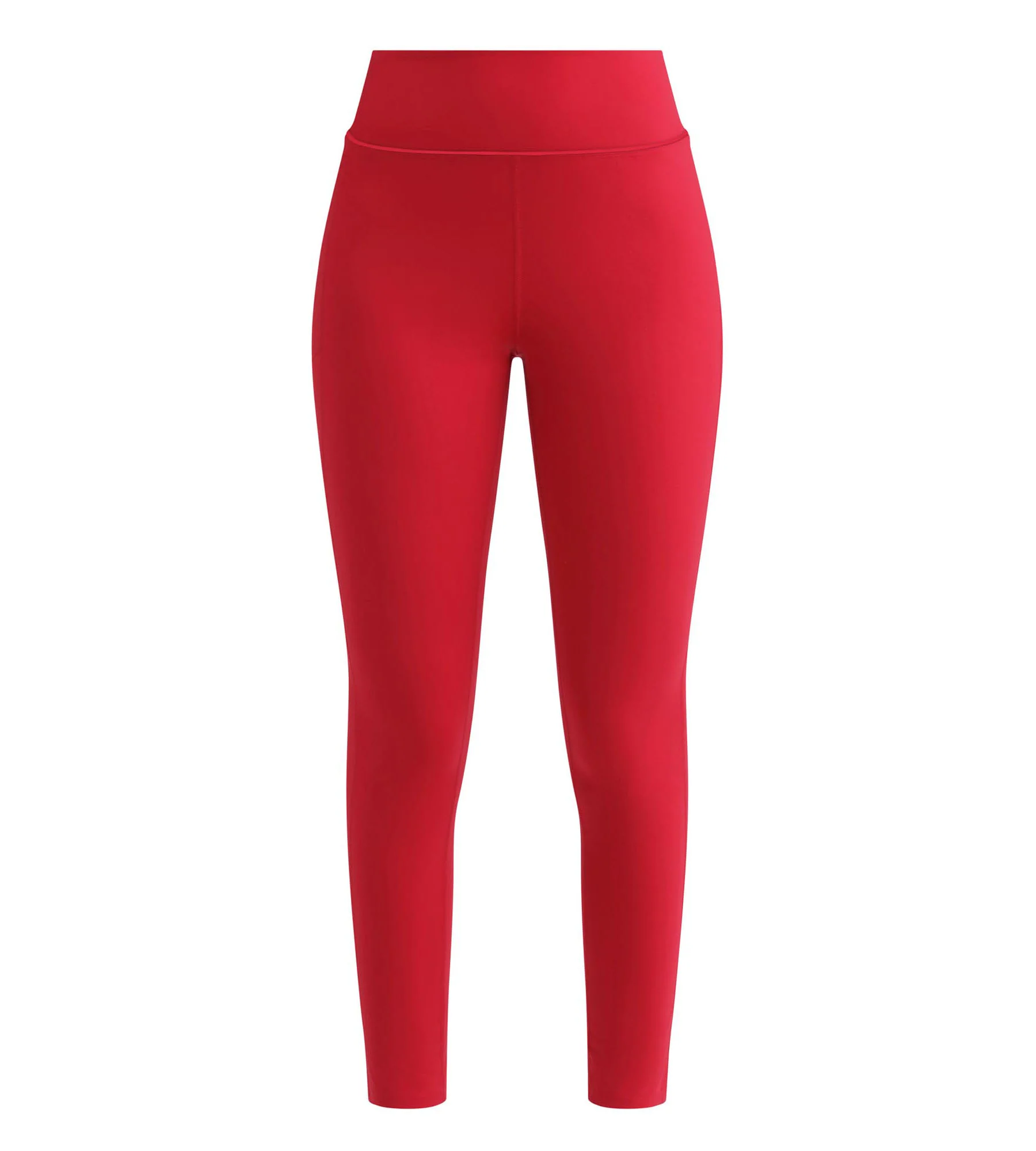 Legging de sport femme en microfibre sculptante Rouge Dim Move - Image 5