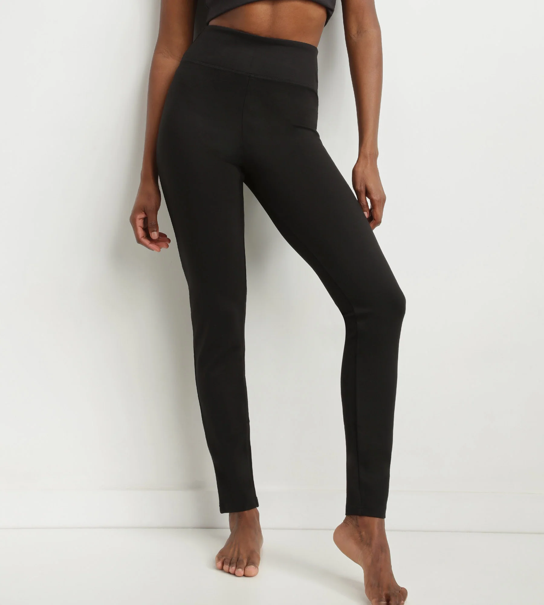 Legging pour femme Noir effet galbant Dim Relax & Go