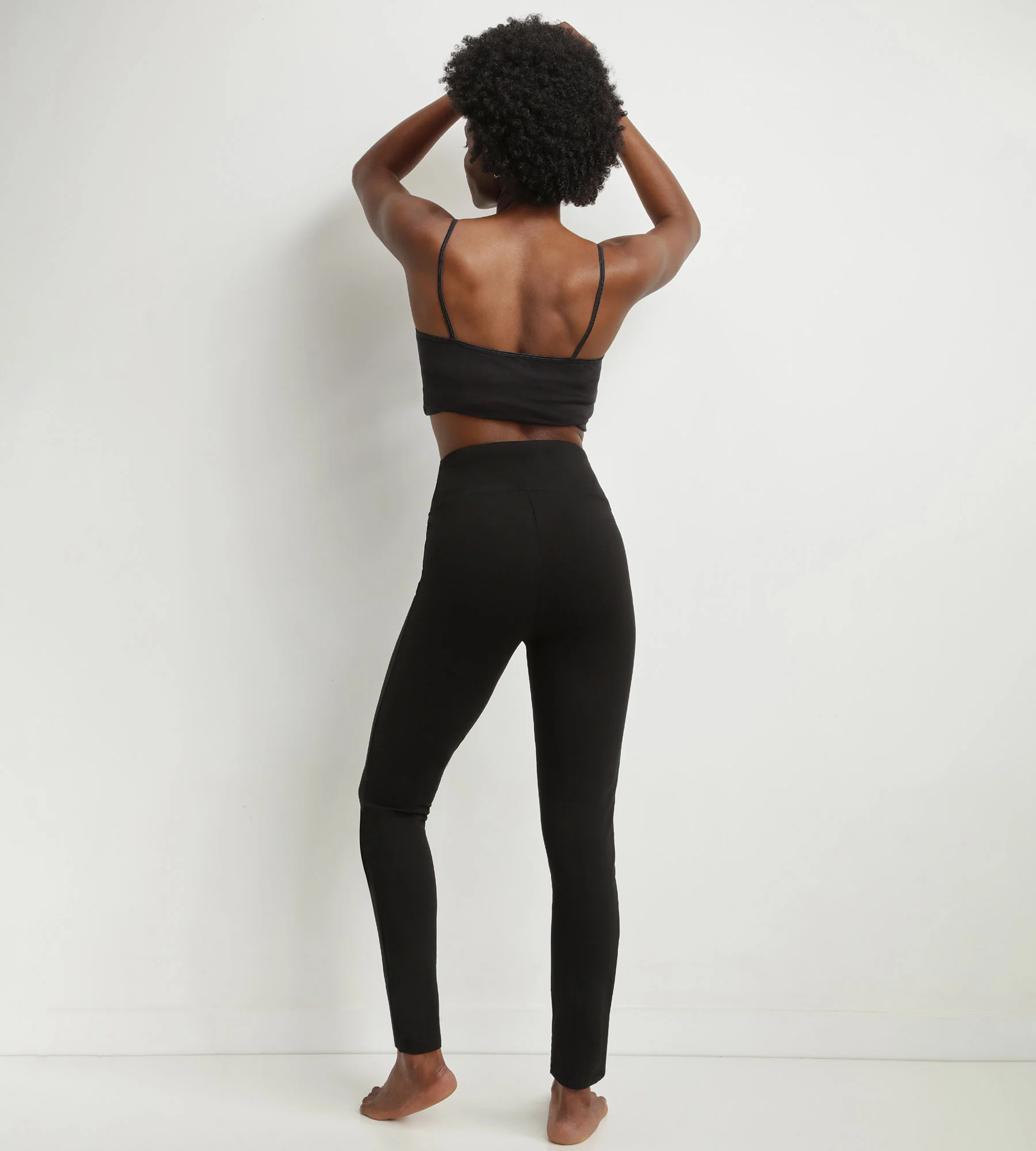 Legging pour femme Noir effet galbant Dim Relax & Go - Image 4