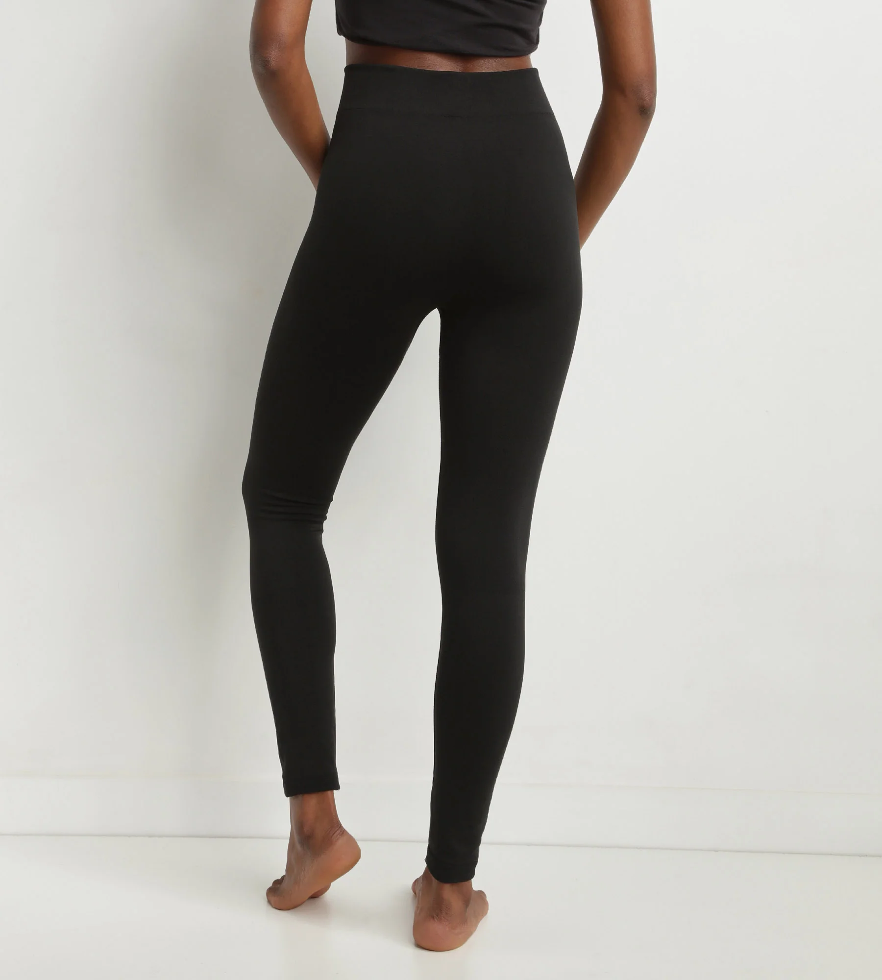 Legging thermal Noir pour femme avec intérieur polaire Dim Relax & Go - Image 2