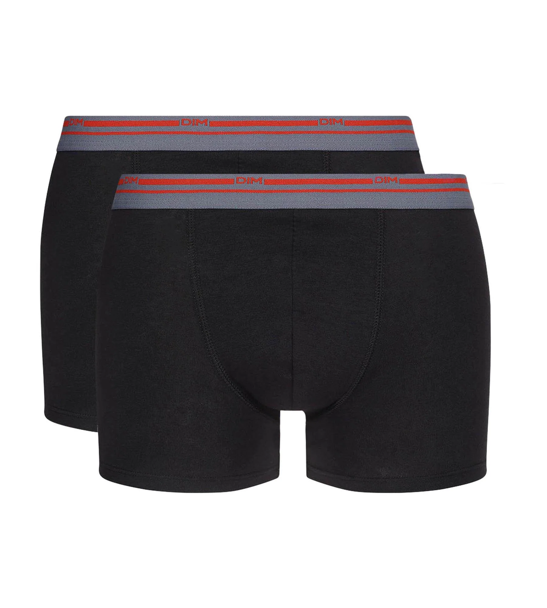Lot de 2 boxers coton stretch Noir pour homme Daily Colors - Image 6