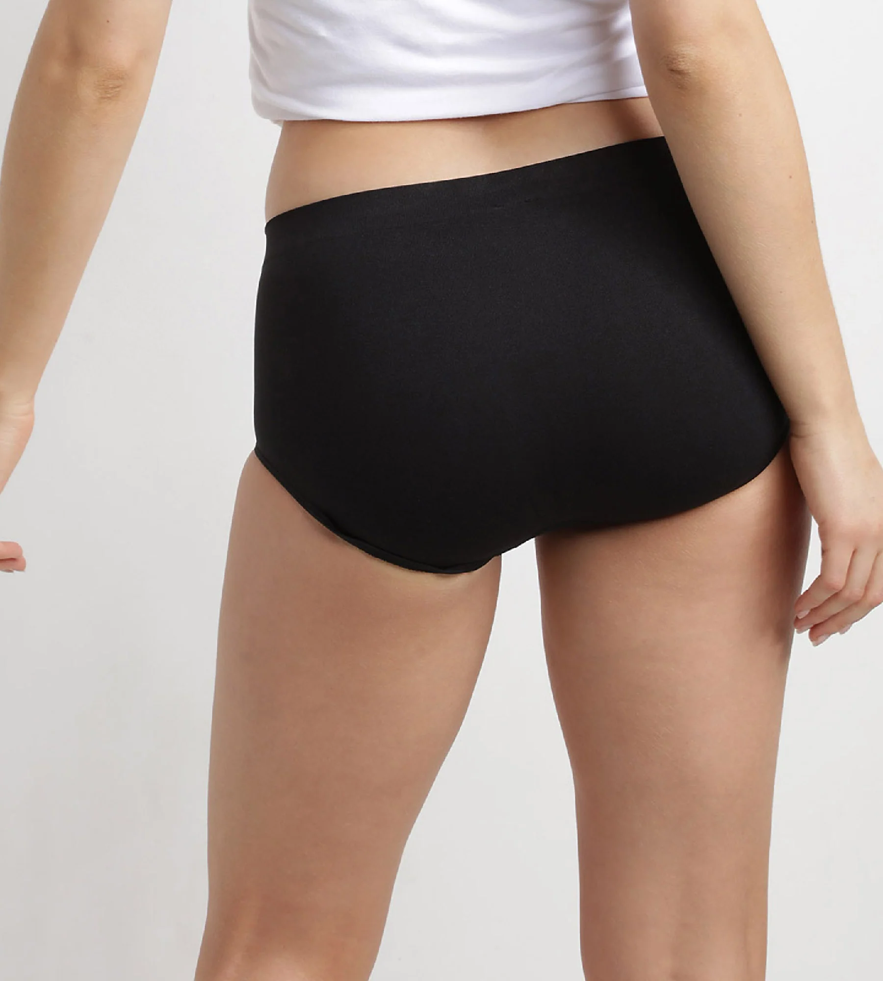 Lot de 2 boxers Femme noir et blanc - Les Pockets - Image 2