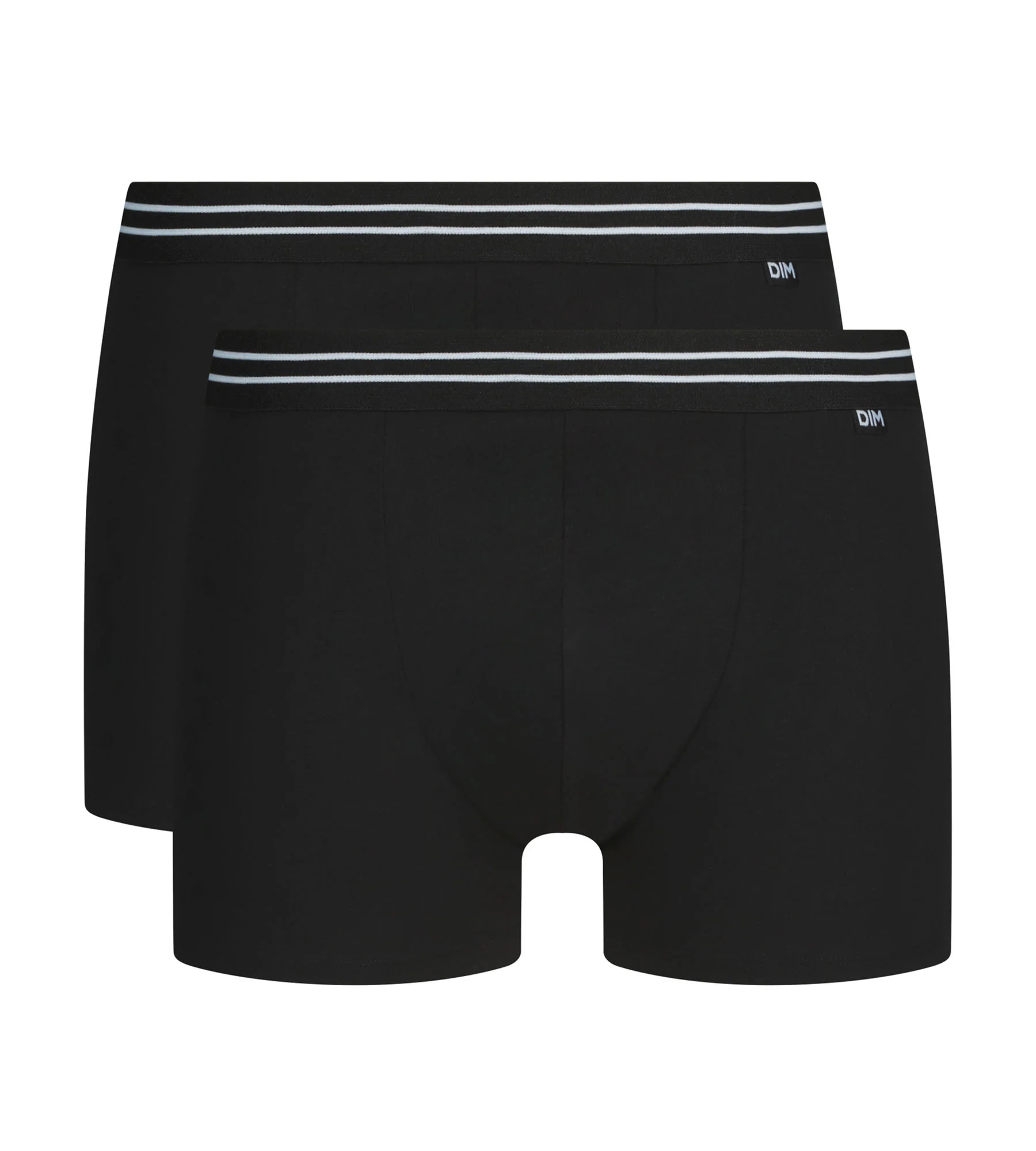 Lot de 2 boxers homme en coton stretch Noir EcoDim - Image 3