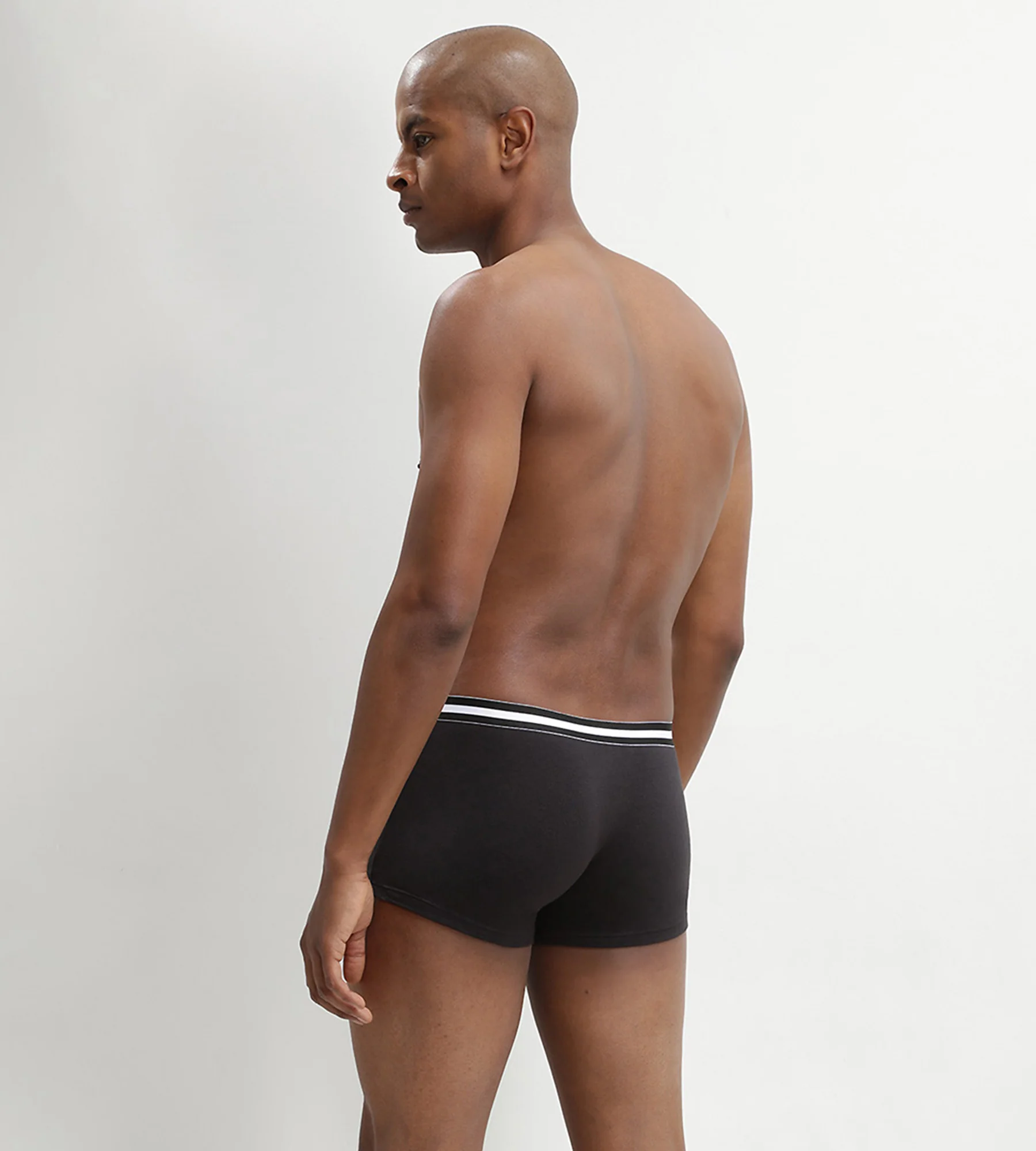Lot de 2 boxers homme en coton stretch Noir EcoDim - Image 4