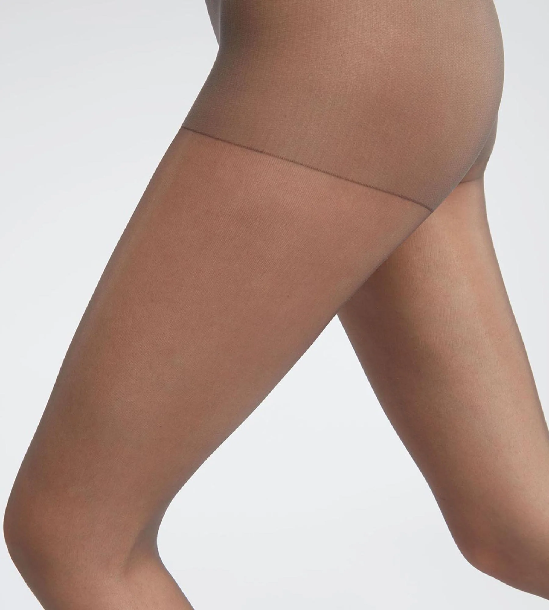 Lot de 2 collants transparents en Lycra renforcé Gris Ultra Resist - Image 3