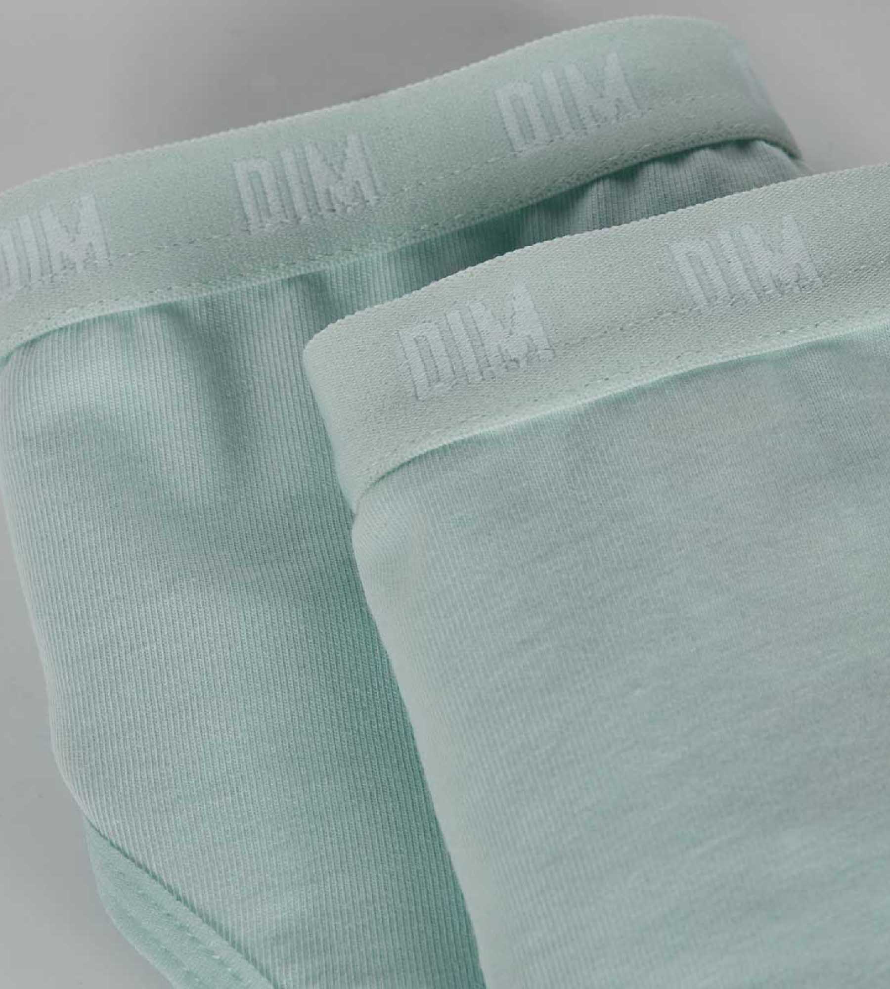 Lot de 2 culottes filles en coton bio Bleu Pastel Dim Skin Care - Image 3
