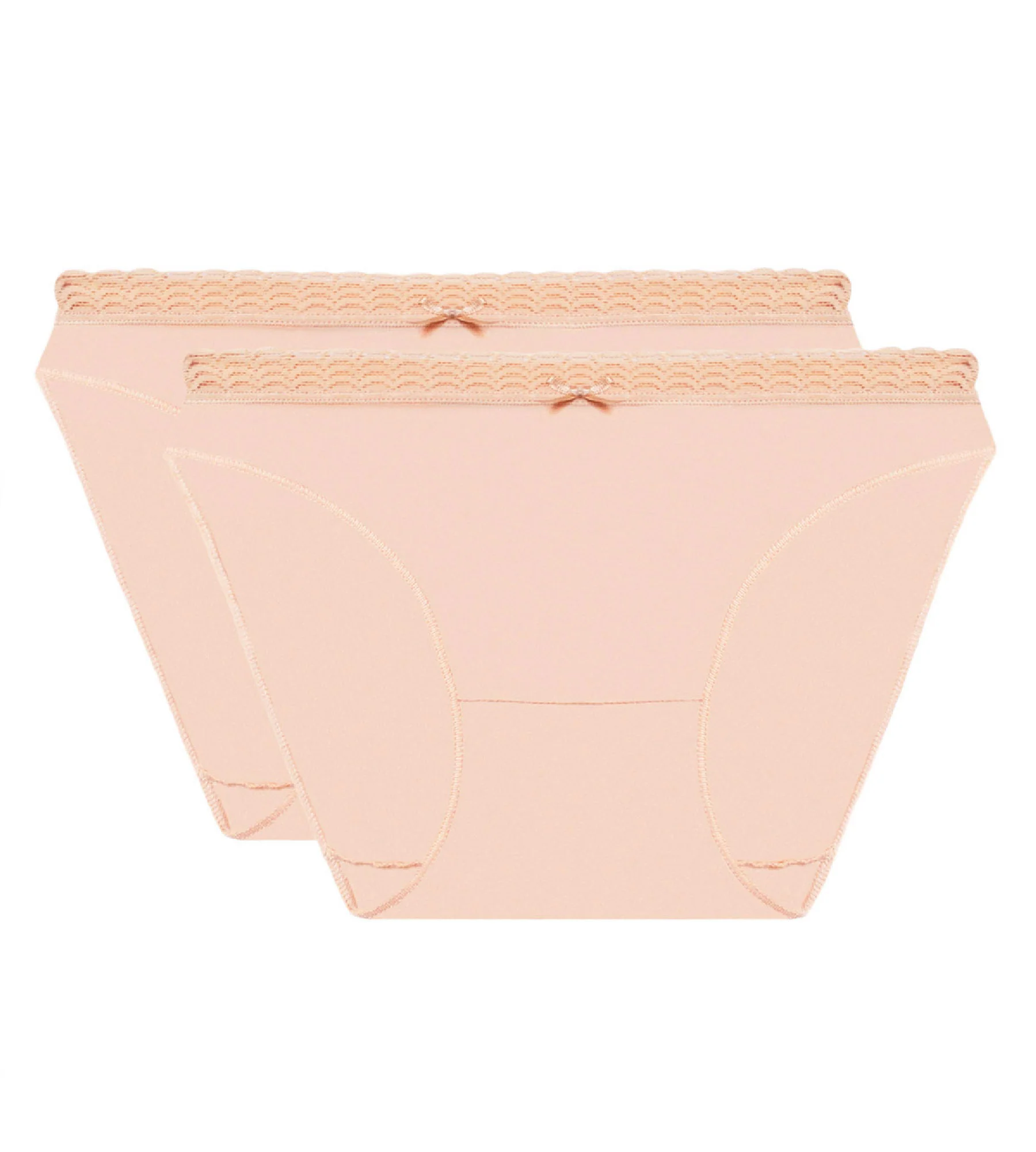 Lot de 2 culottes pour Femme Roses DIM Fashion - Image 5