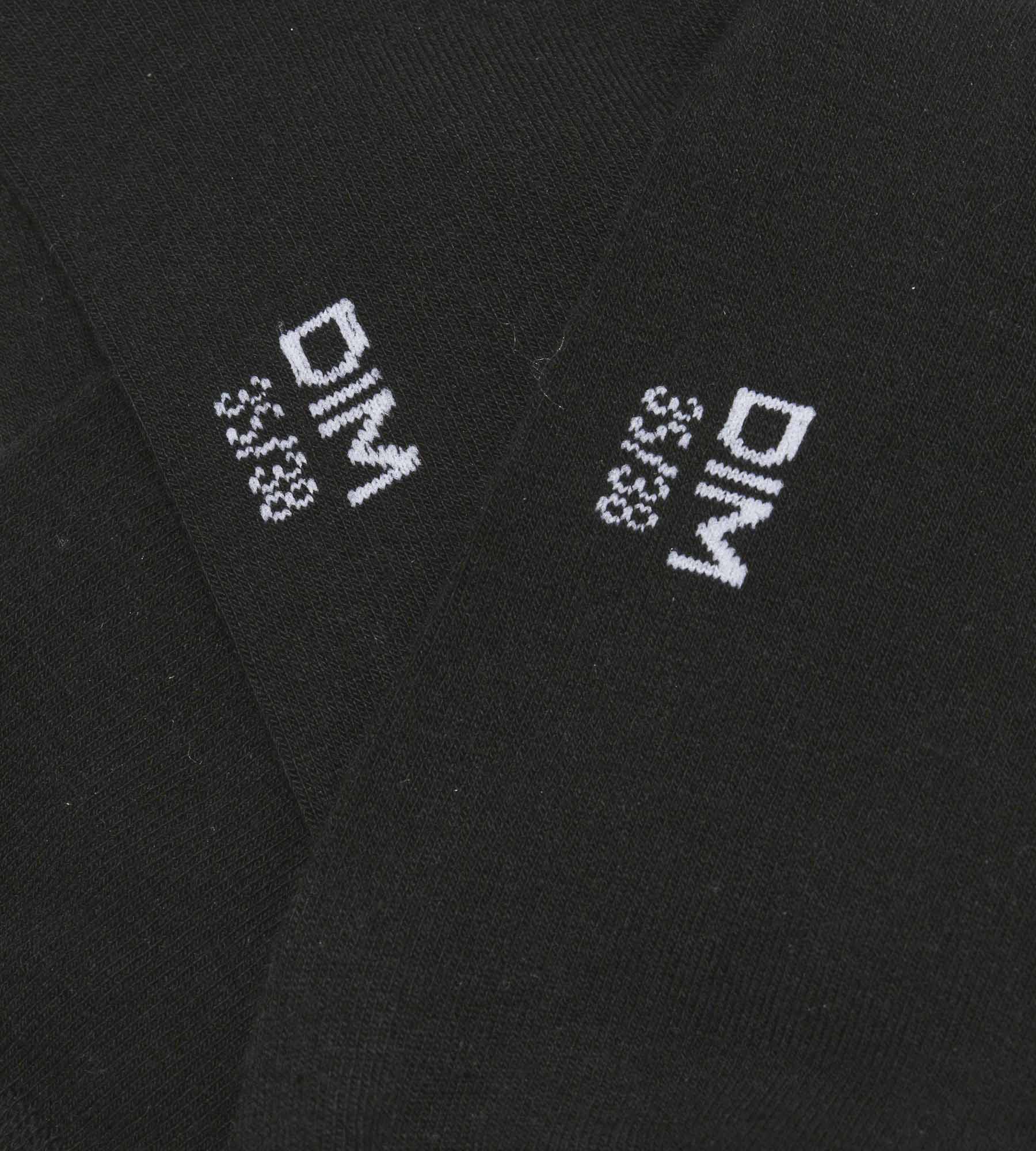 Lot de 2 paires de chaussettes femme en viscose Noire Dim Bambou - Image 2